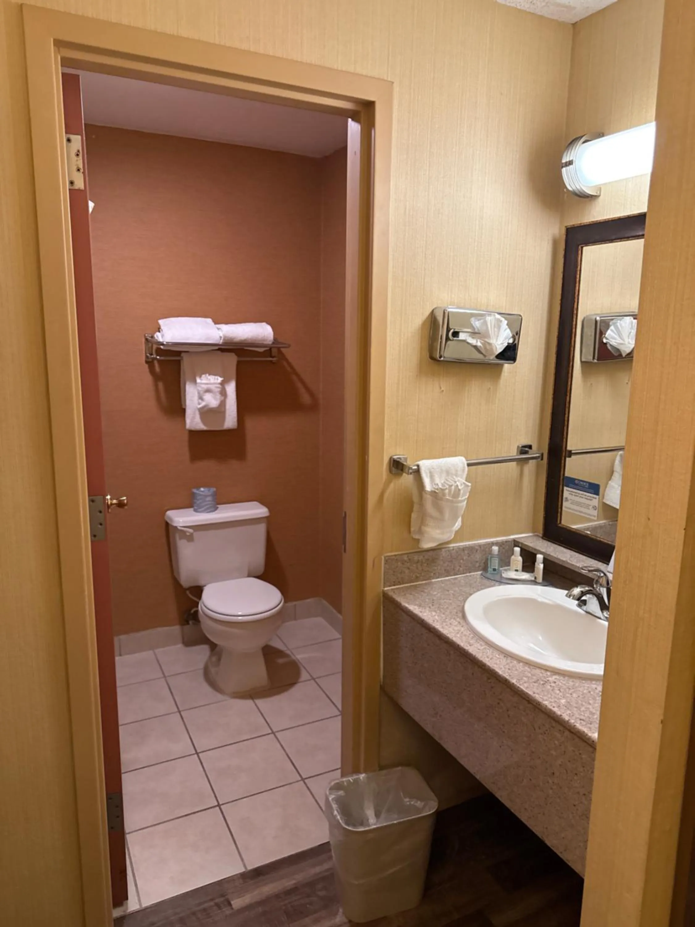 Bathroom in Quality Inn and Conference Center Greeley Downtown