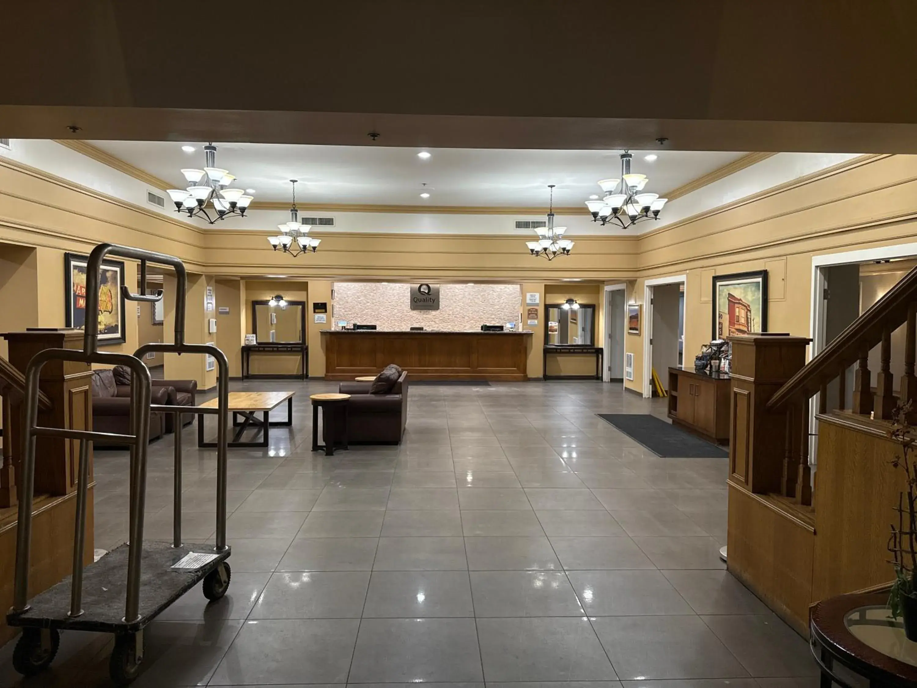 Lobby or reception in Quality Inn and Conference Center Greeley Downtown Lobby or reception in Quality Inn and Conference Center Greeley Downtown