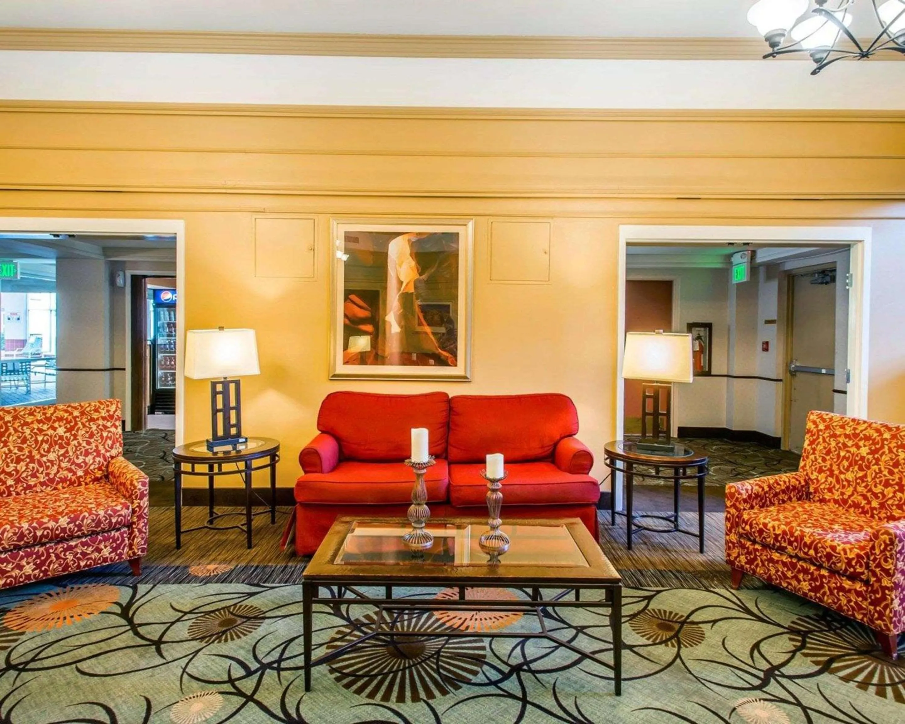 Lobby or reception in Quality Inn and Conference Center Greeley Downtown