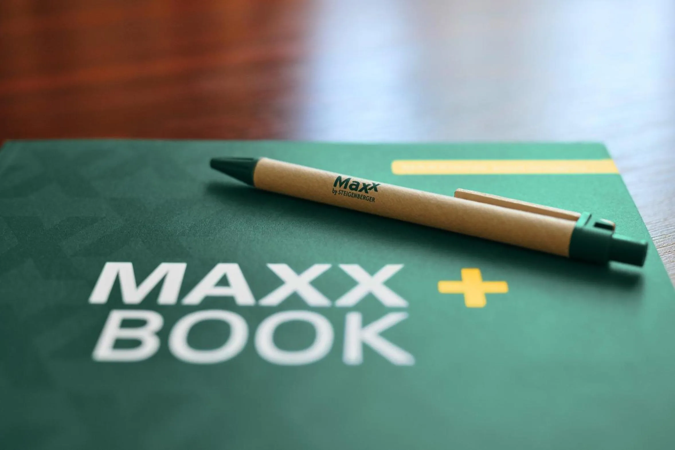 Text overlay in MAXX by Steigenberger Deidesheim