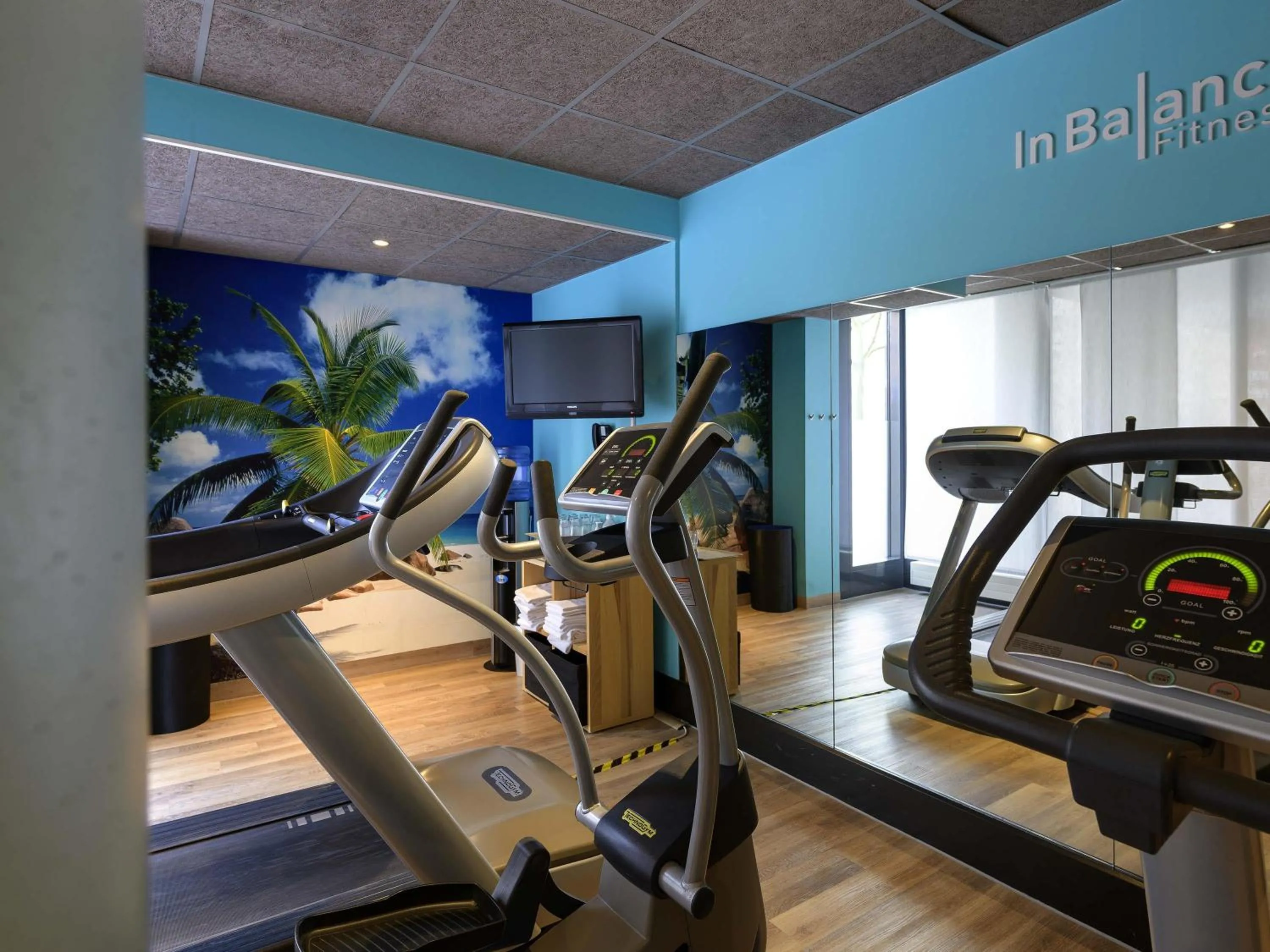 Fitness centre/facilities in Novotel Suites München Parkstadt Schwabing