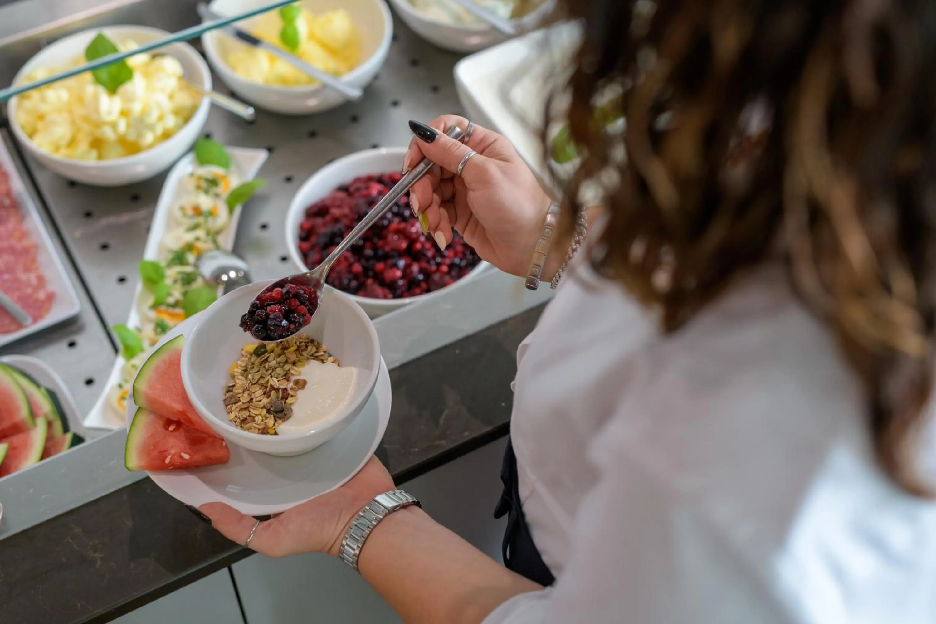 Breakfast in Novotel Suites München Parkstadt Schwabing