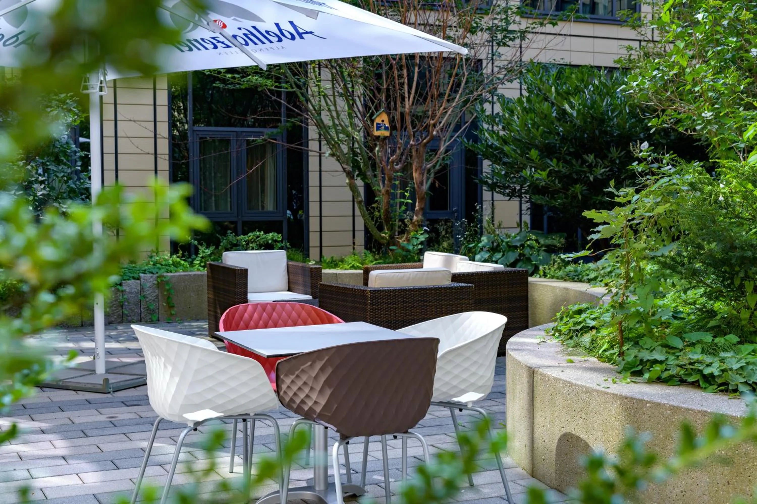 Patio in Novotel Suites München Parkstadt Schwabing