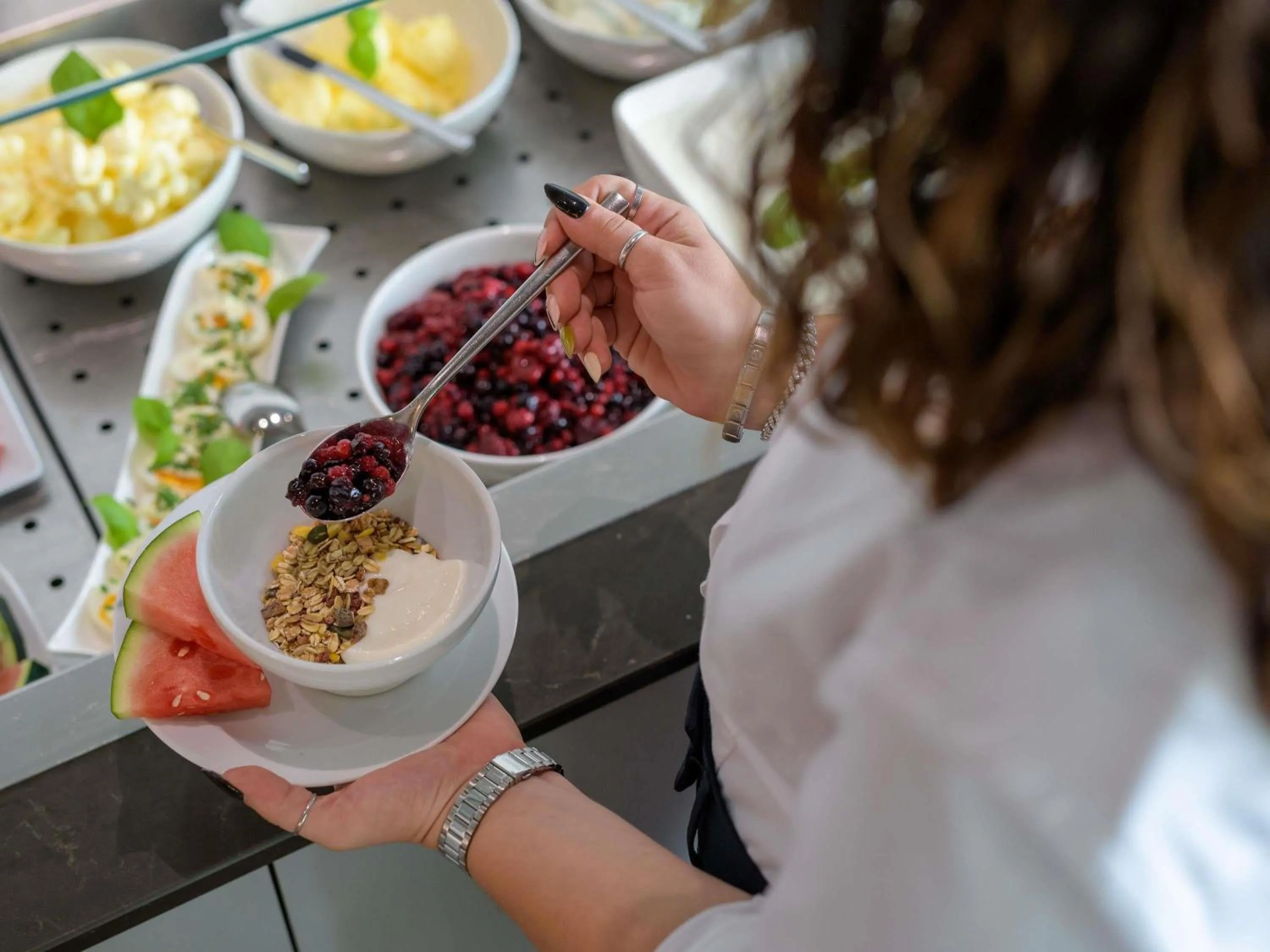 Breakfast in Novotel Suites München Parkstadt Schwabing
