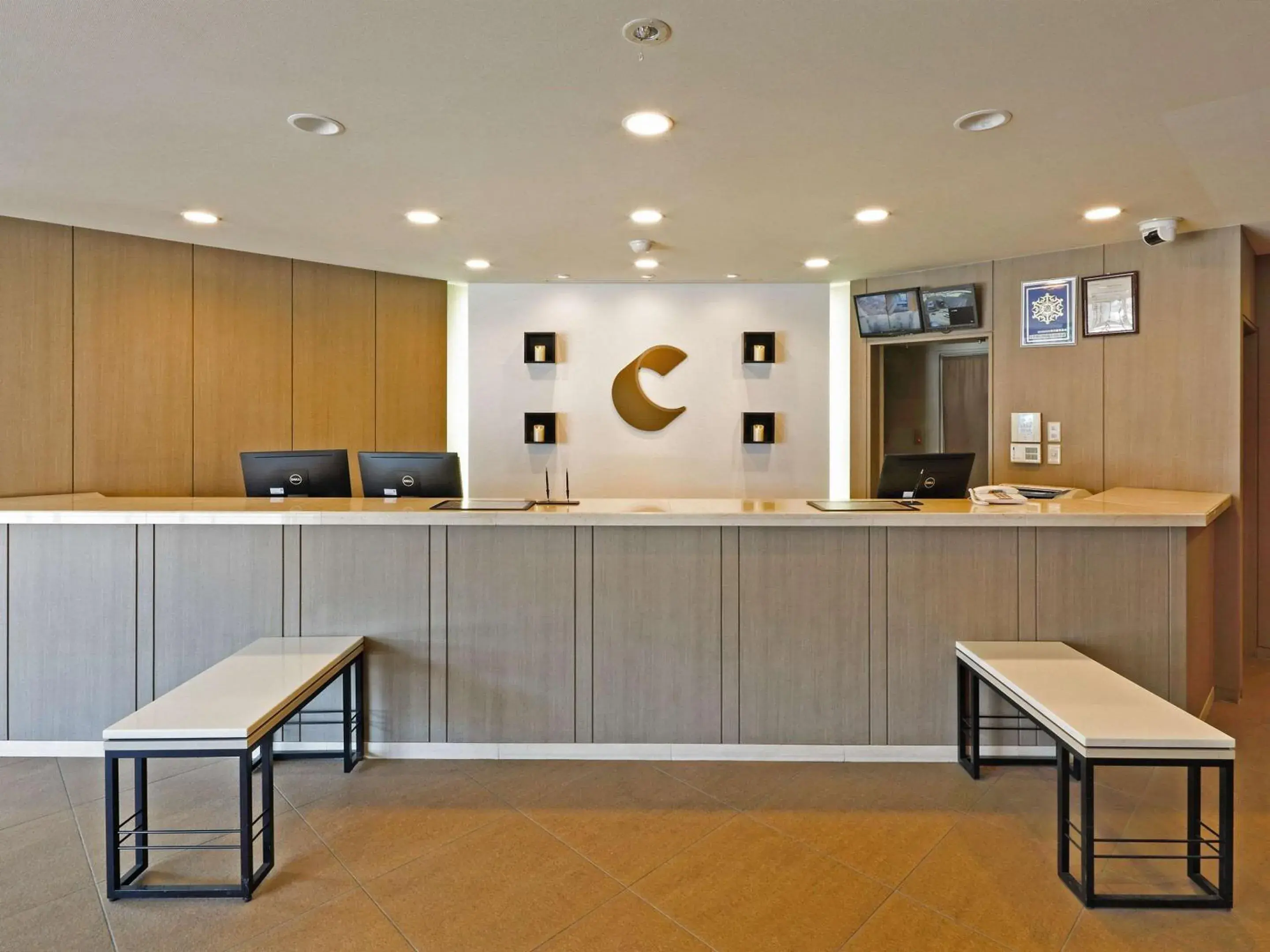Lobby or reception in Comfort Hotel Kitami Lobby or reception in Comfort Hotel Kitami