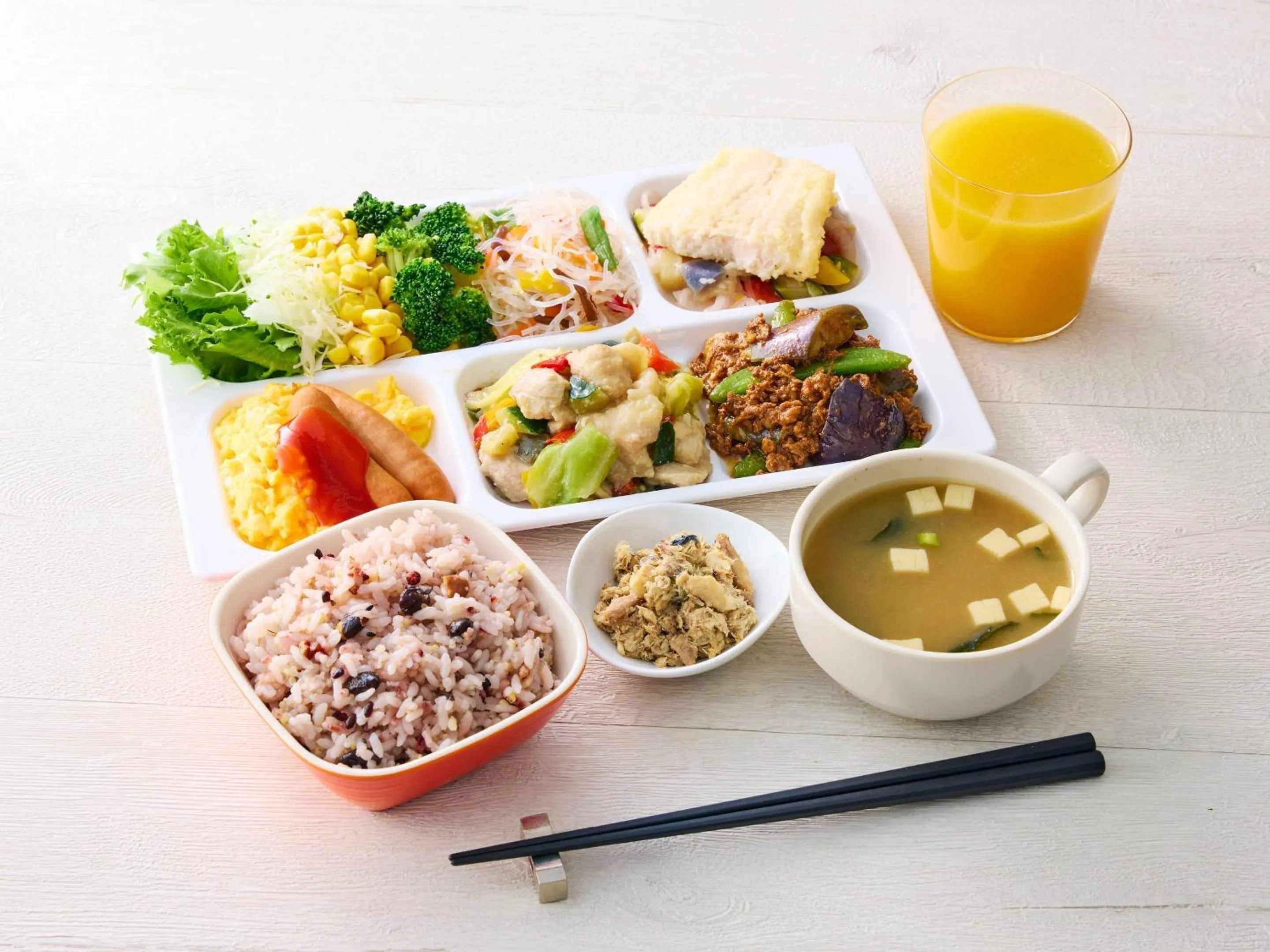 Breakfast in Comfort Hotel Kitami