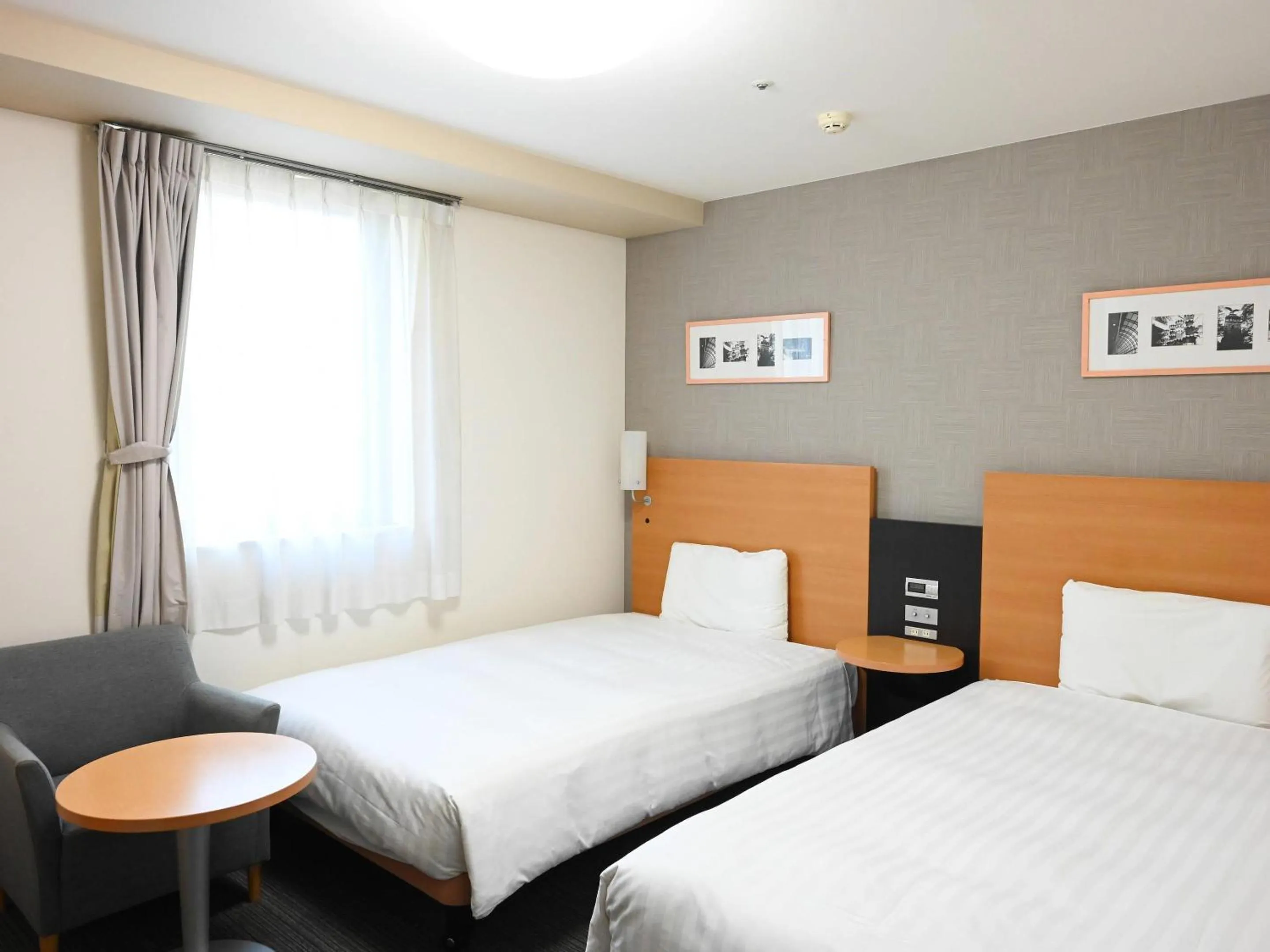 Bedroom, Bed in Comfort Hotel Sendai West
