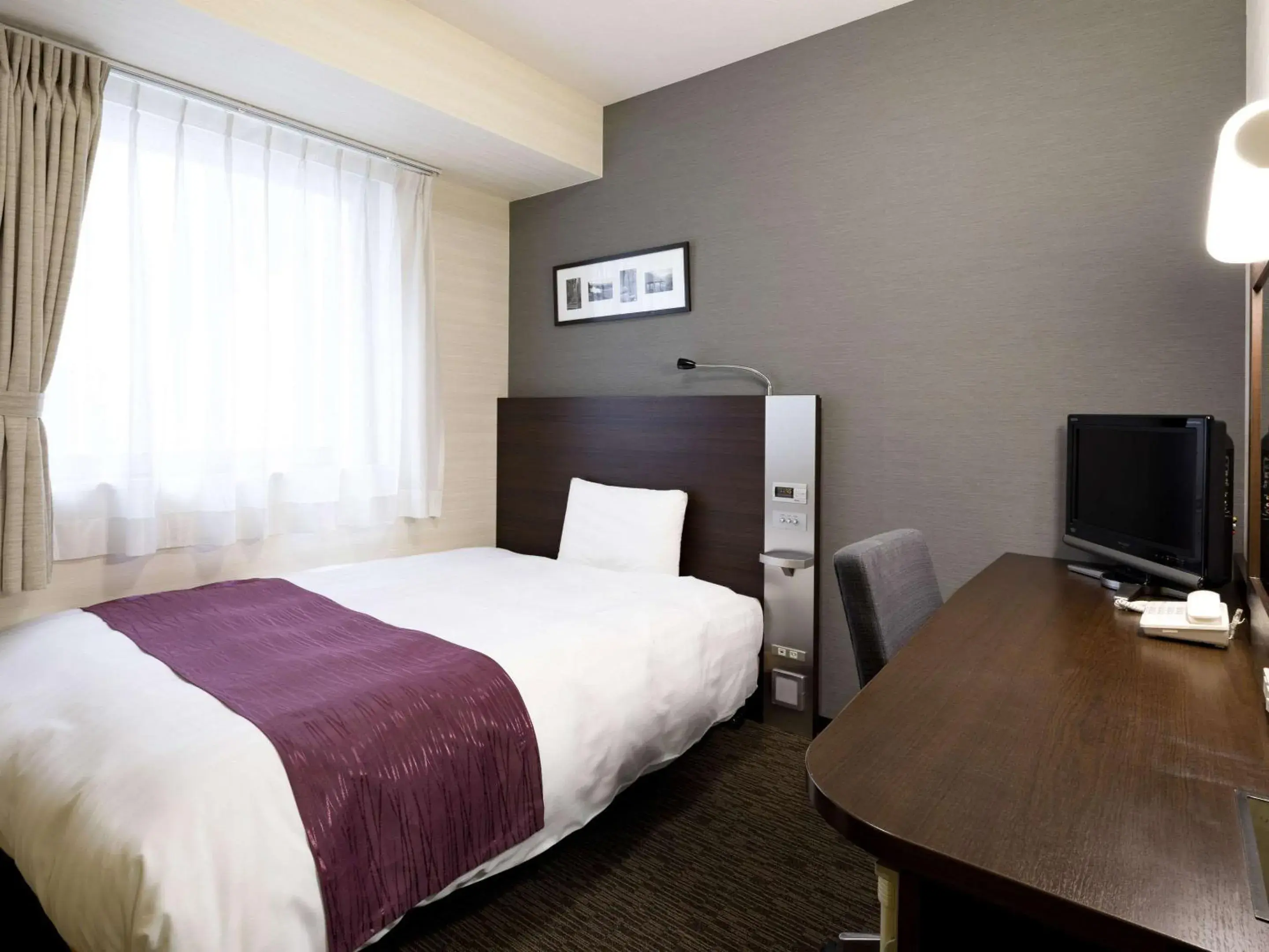 Bedroom, Bed in Comfort Hotel Yamagata Bedroom, Bed in Comfort Hotel Yamagata