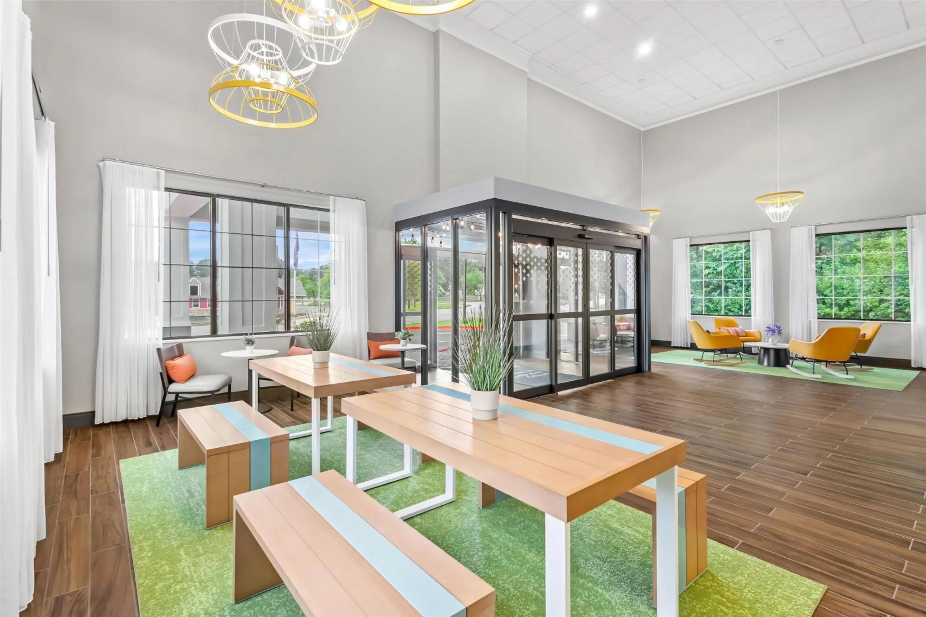 Lobby or reception in Spark by Hilton Duluth