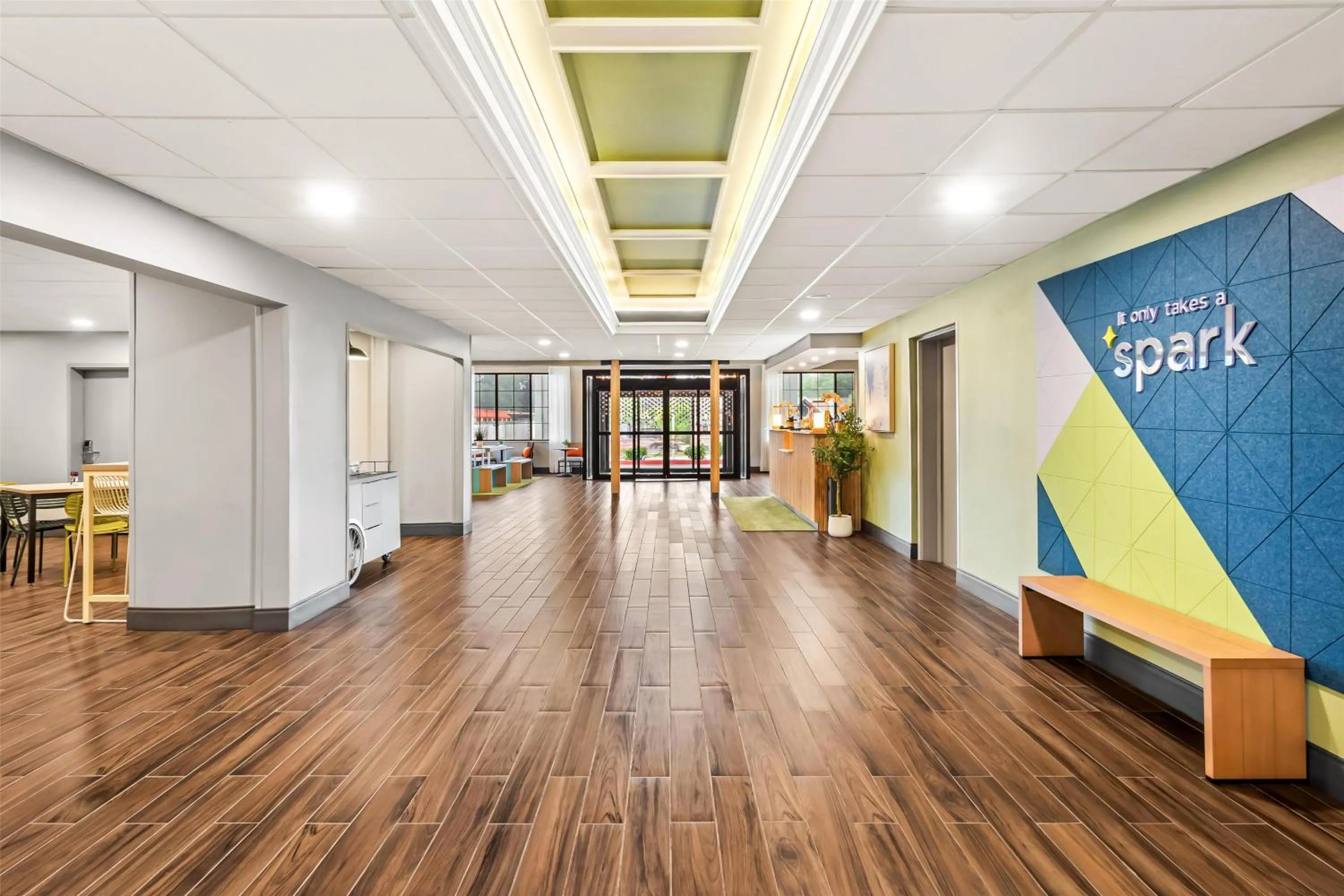 Lobby or reception in Spark by Hilton Duluth