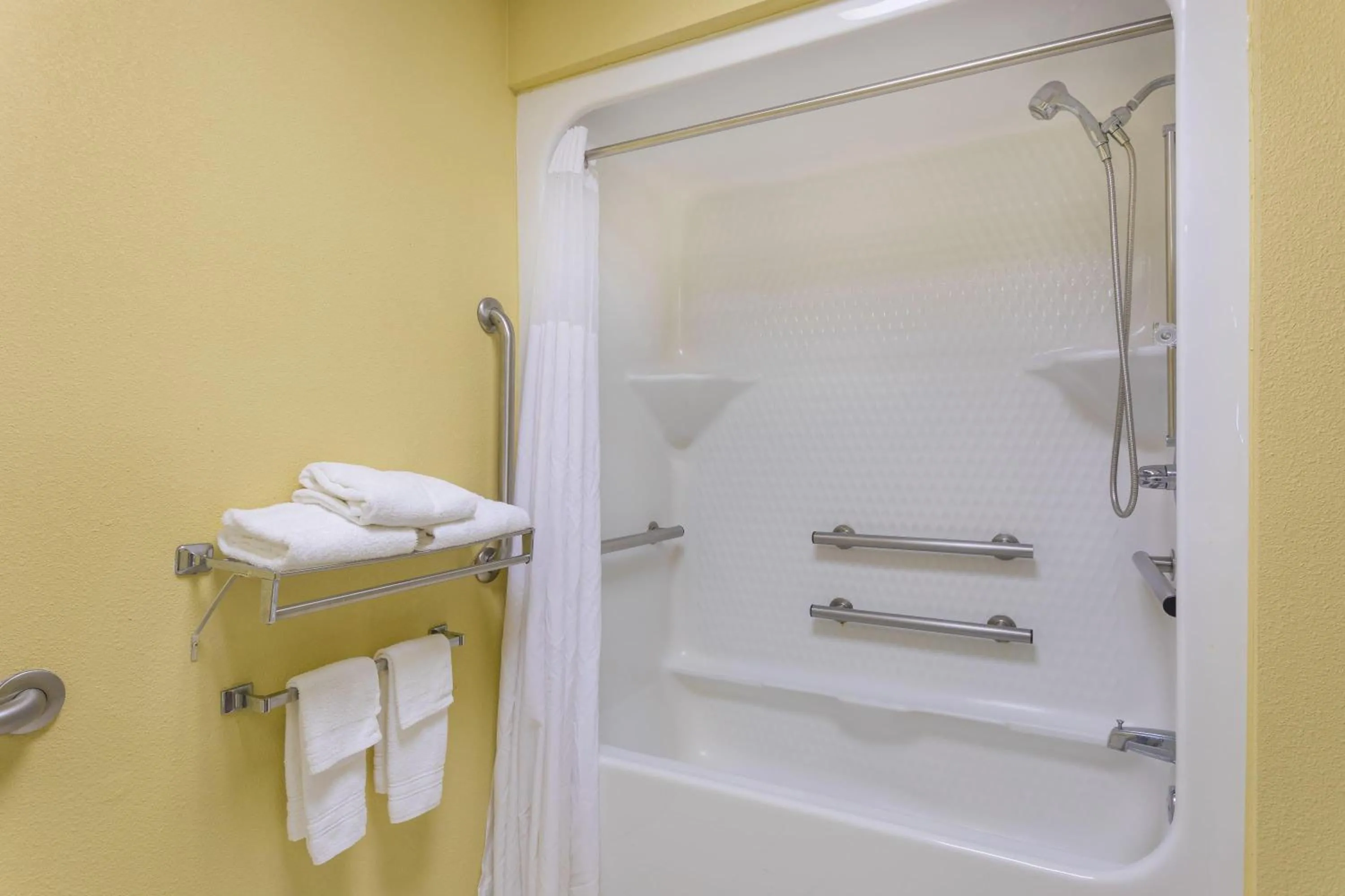Bathroom in Baymont by Wyndham Fayetteville