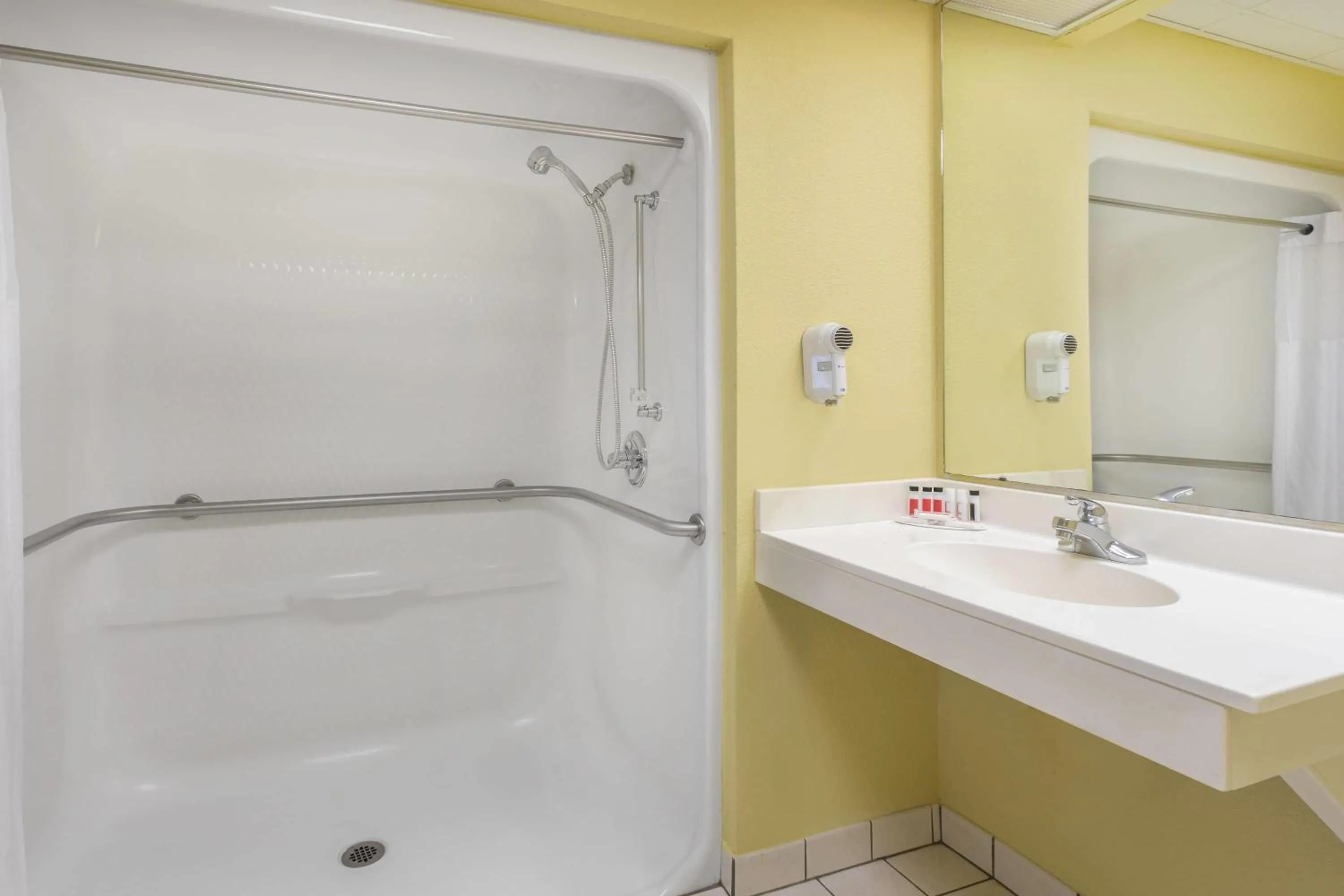 Shower in Baymont by Wyndham Fayetteville