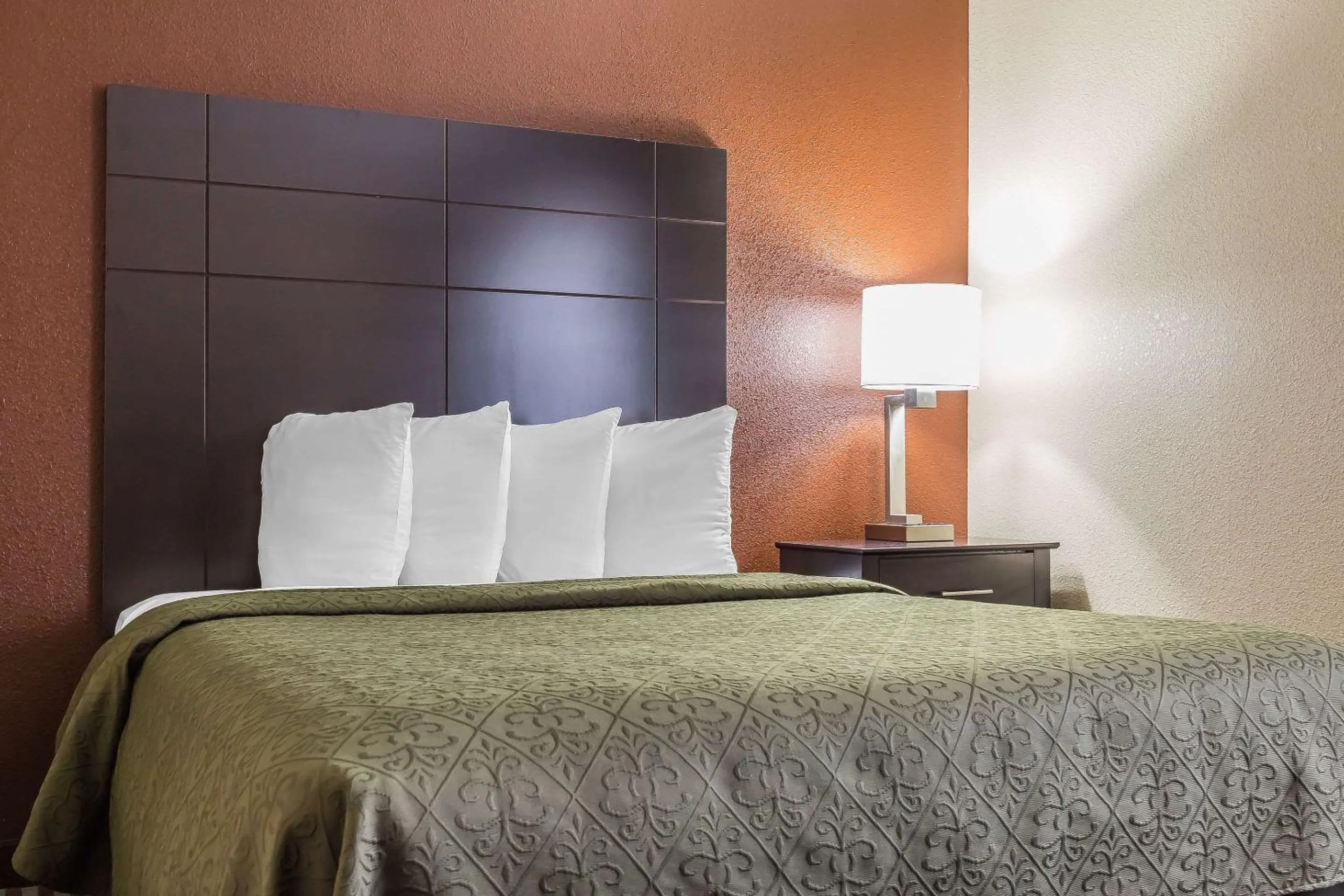 Bedroom, Bed in Quality Inn Mount Vernon, IL