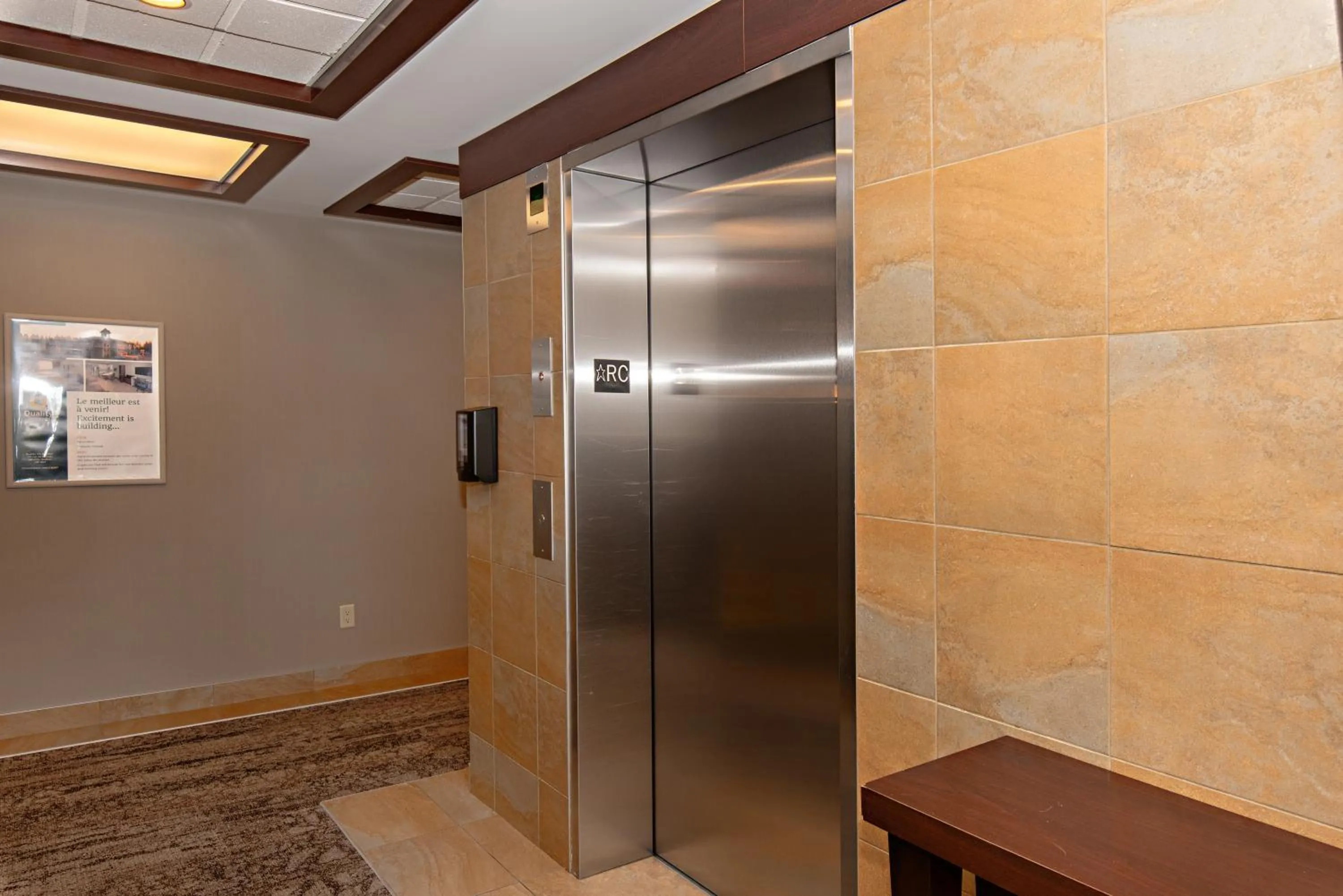 elevator in Quality Inn & Suites