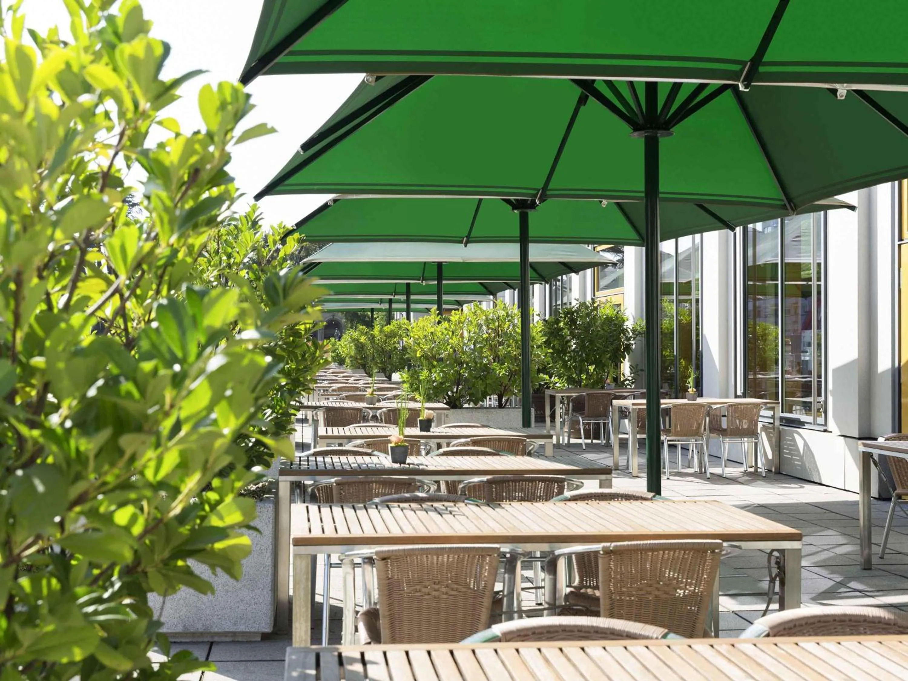 Restaurant/places to eat in Novotel Karlsruhe City