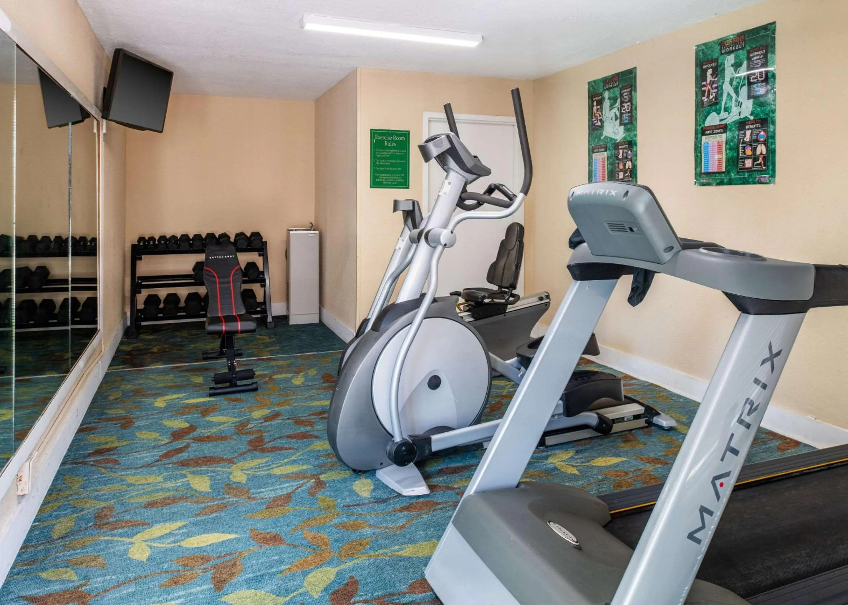 Fitness centre/facilities in Quality Inn Kingsland