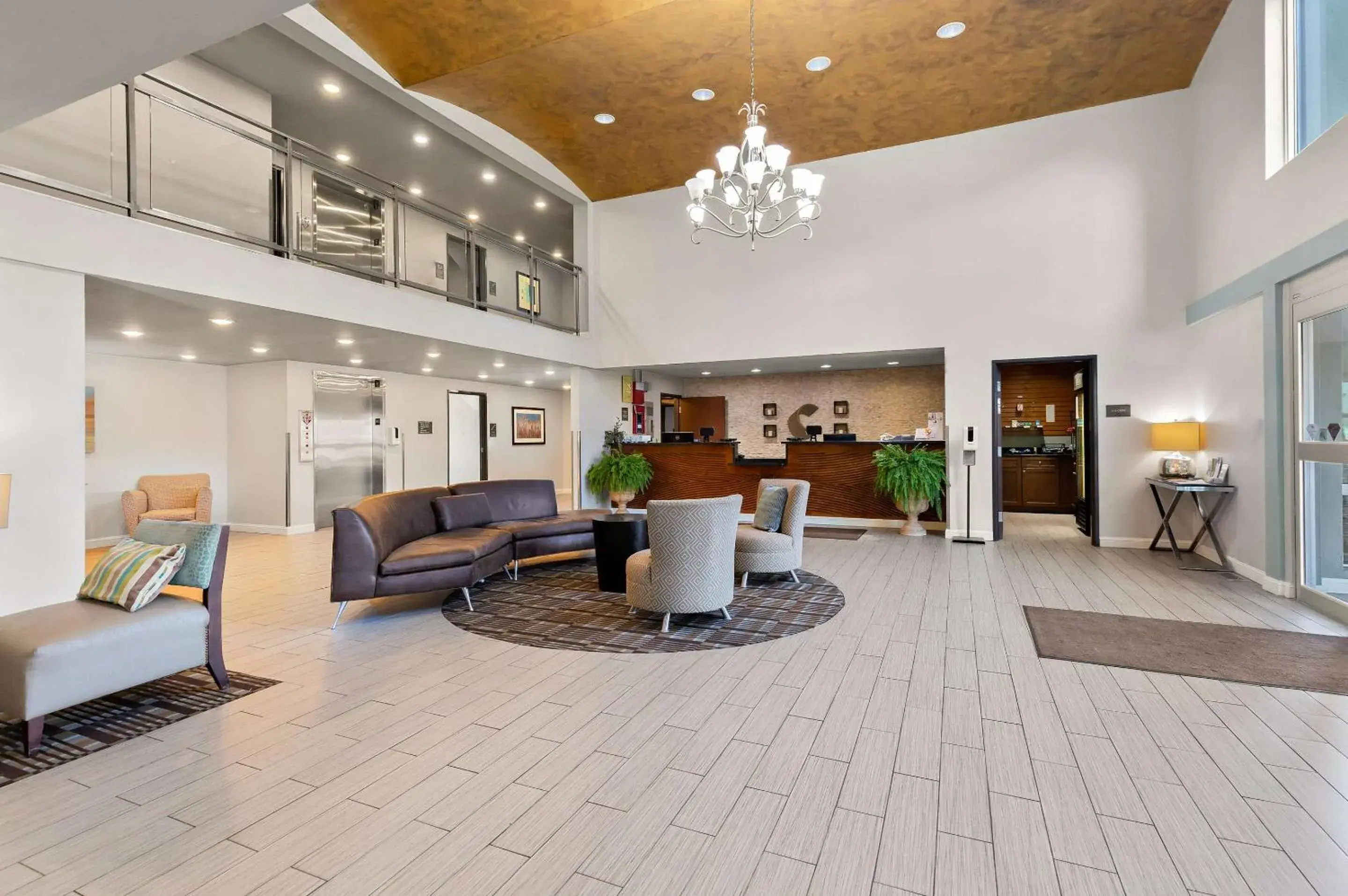 Lobby or reception in Comfort Inn & Suites Springfield I-55 Lobby or reception in Comfort Inn & Suites Springfield I-55