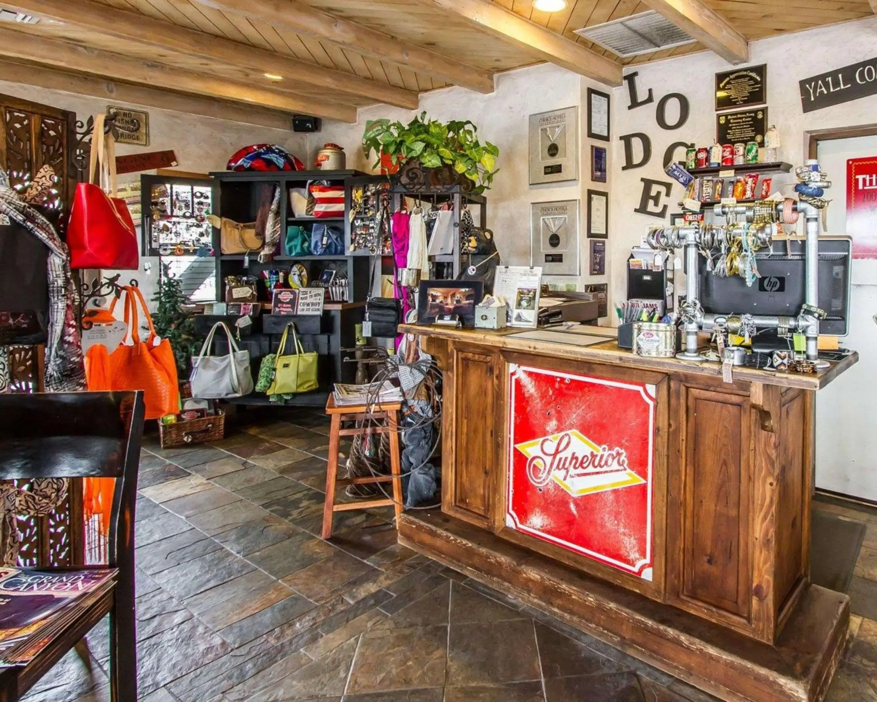 Lobby or reception in Rodeway Inn & Suites Williams Downtowner-Rte 66 Lobby or reception in Rodeway Inn & Suites Williams Downtowner-Rte 66