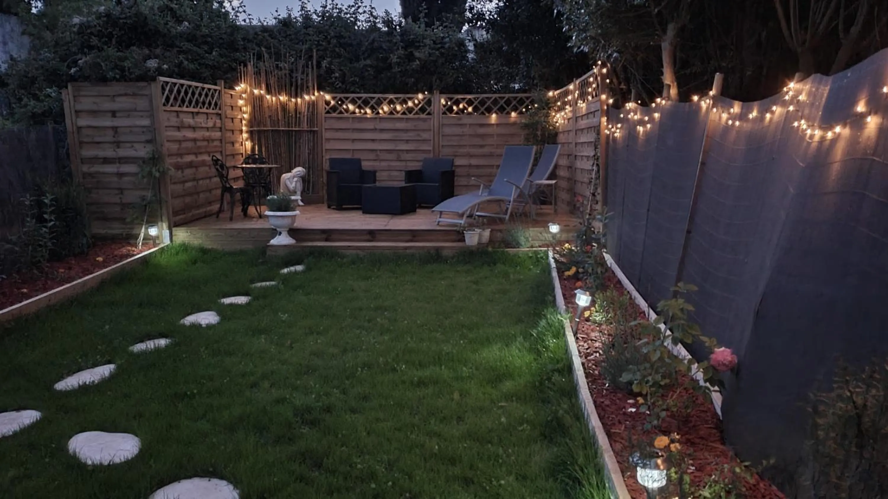 Garden in Le Logis d'Epargnes B&B and Gite