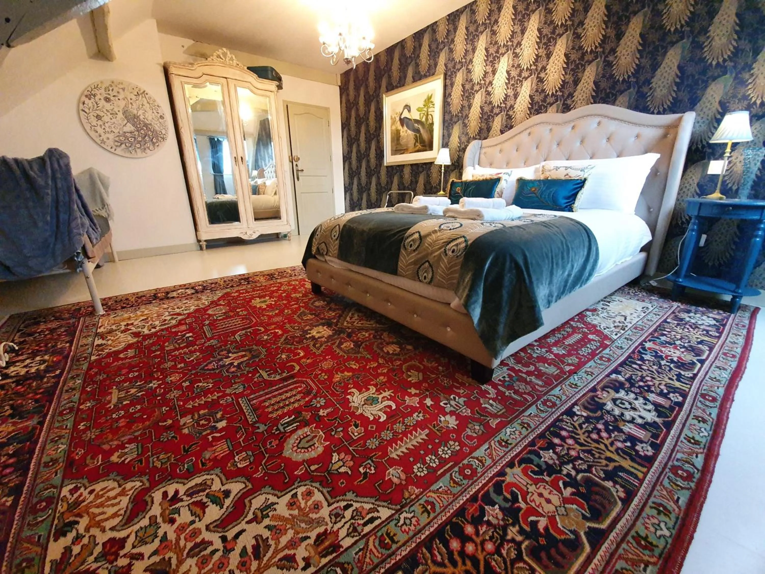 Bed in Le Logis d'Epargnes B&B and Gite