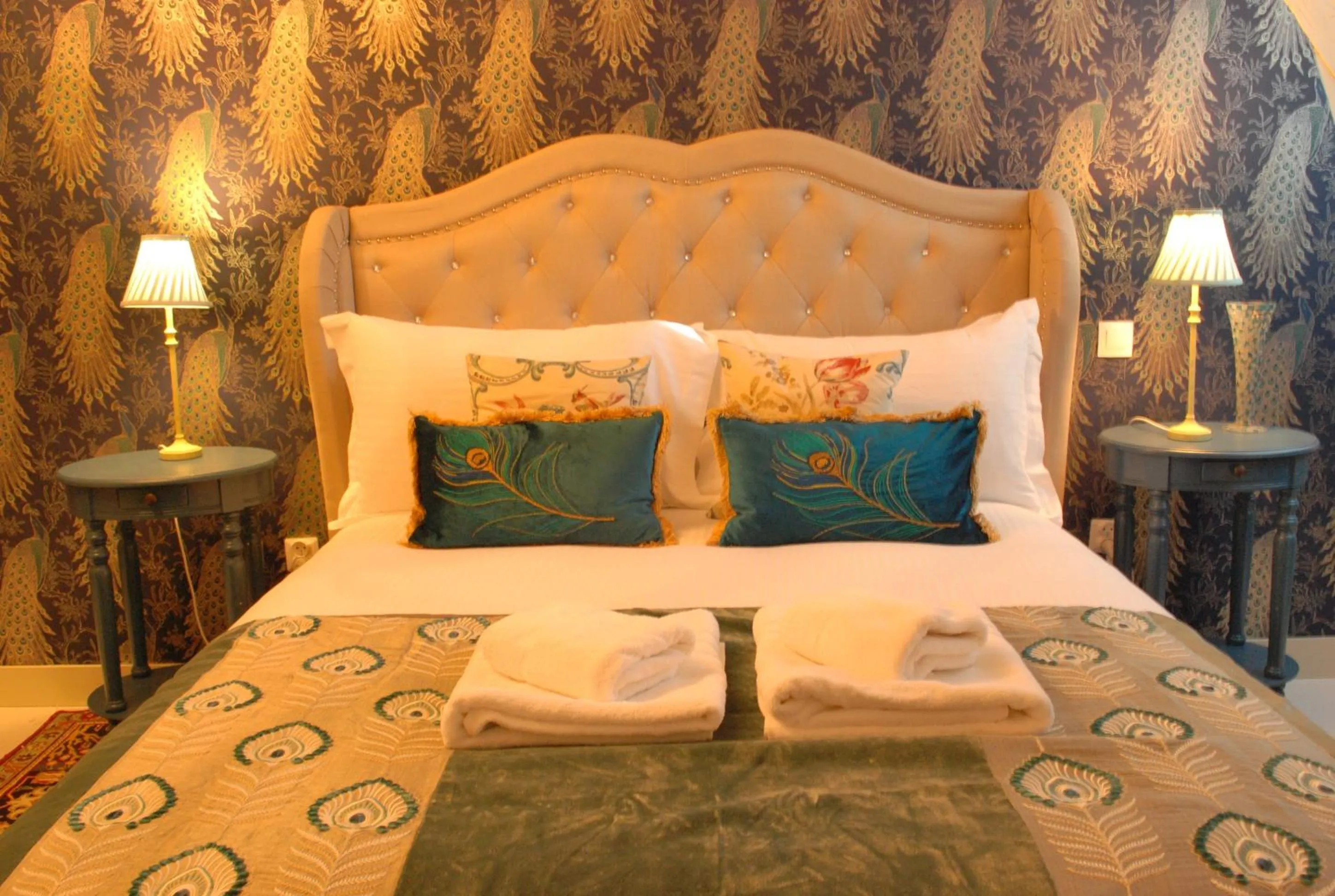 Bed in Le Logis d'Epargnes B&B and Gite