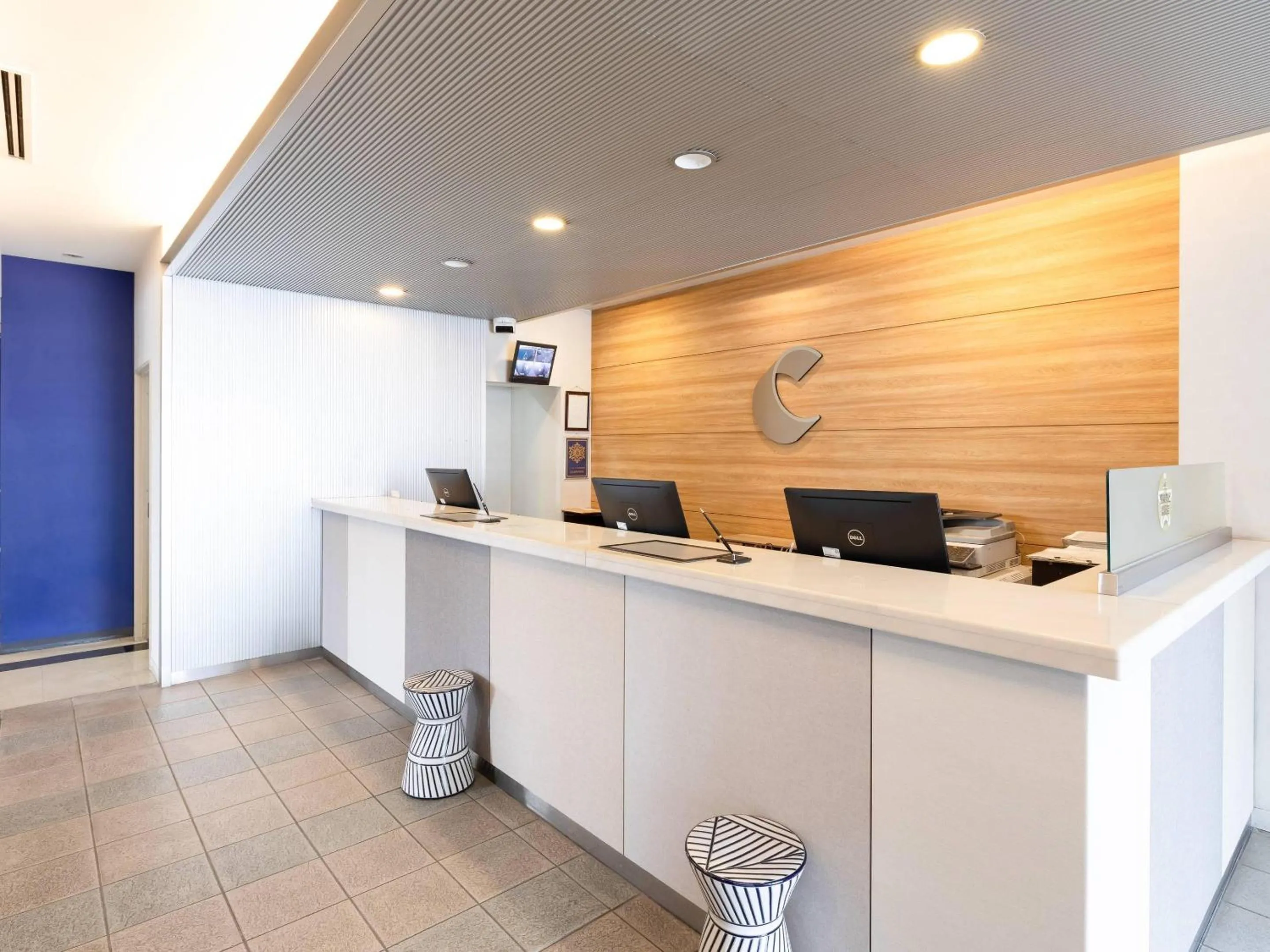 Lobby or reception in Comfort Hotel Kurosaki