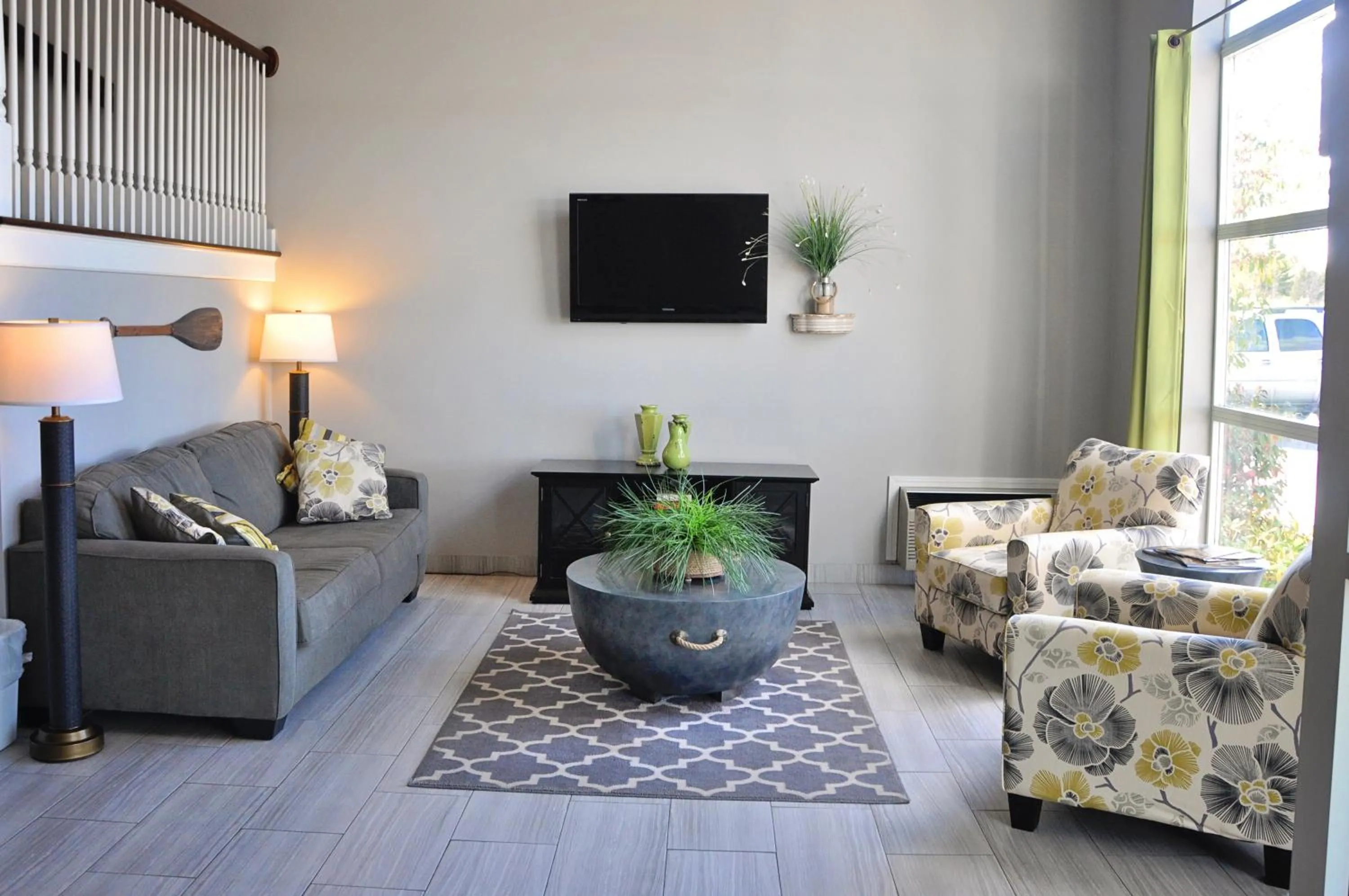 Seating area in Dunes Express Inn and Suites