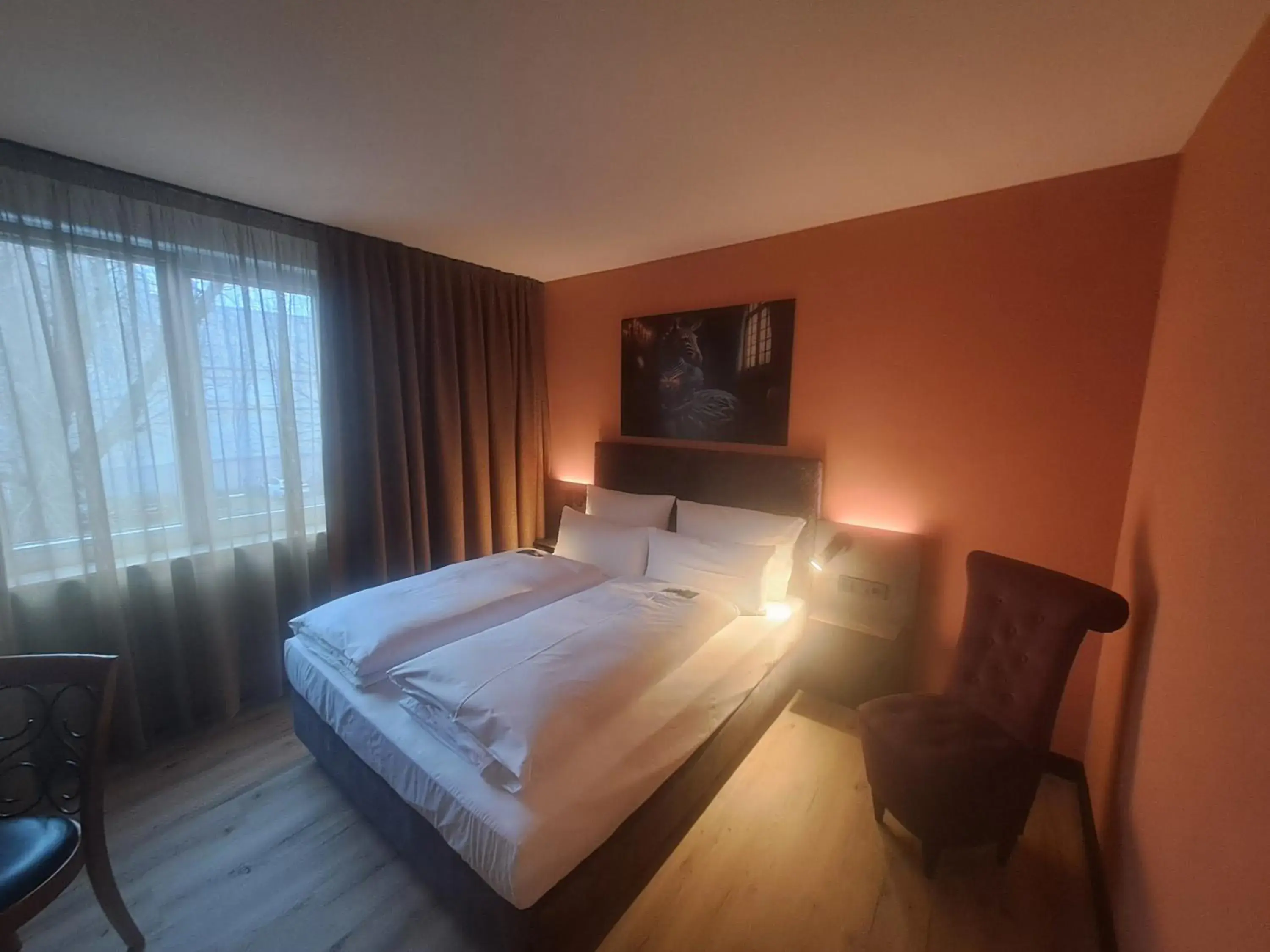 Double Room with Garden View - single occupancy in Turm Hotel Double Room with Garden View - single occupancy in Turm Hotel