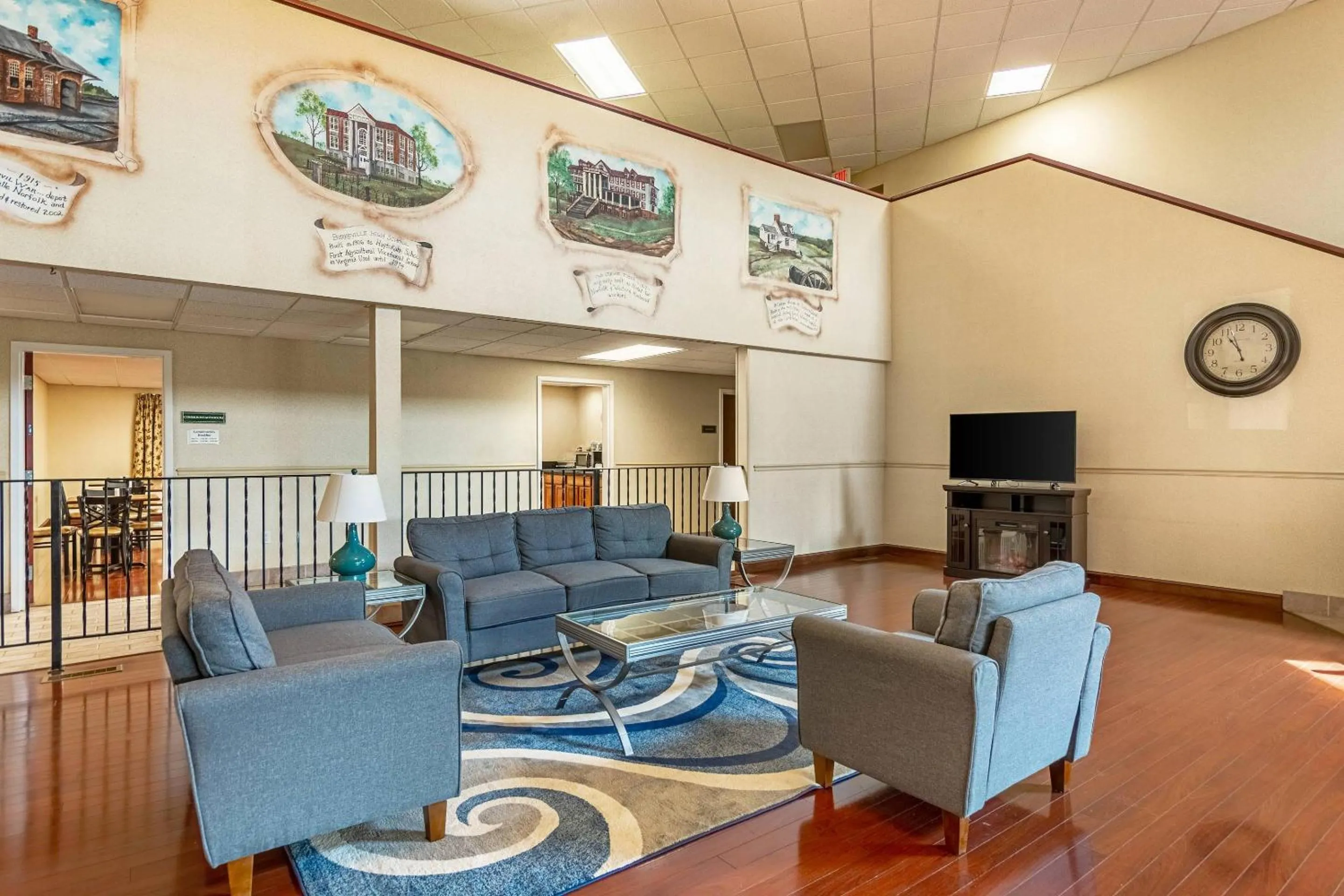 Lobby or reception in Quality Inn Burkeville Hwy 360 & 460