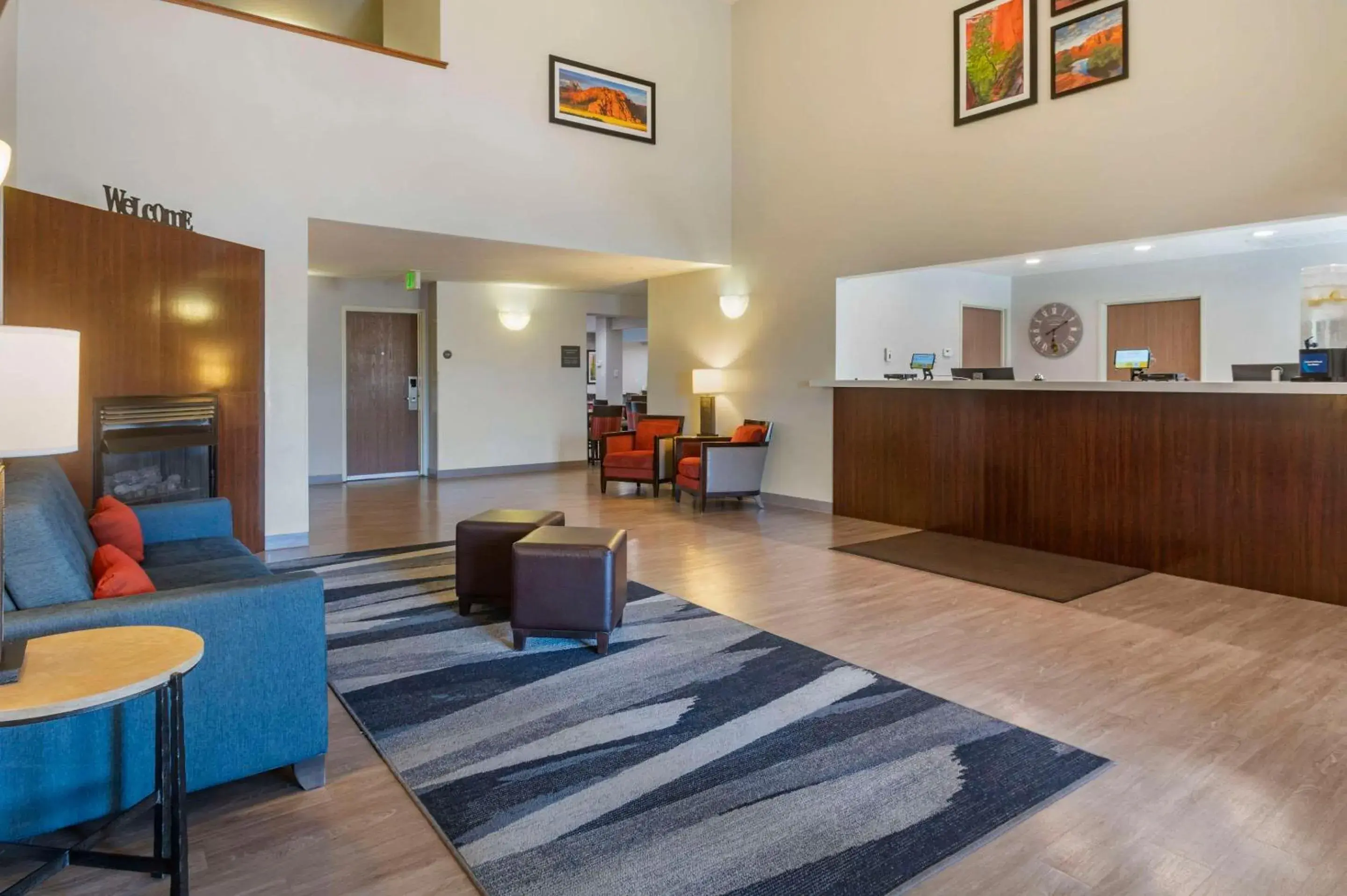 Lobby or reception in Comfort Inn & Suites Beaver - Interstate 15 North Lobby or reception in Comfort Inn & Suites Beaver - Interstate 15 North