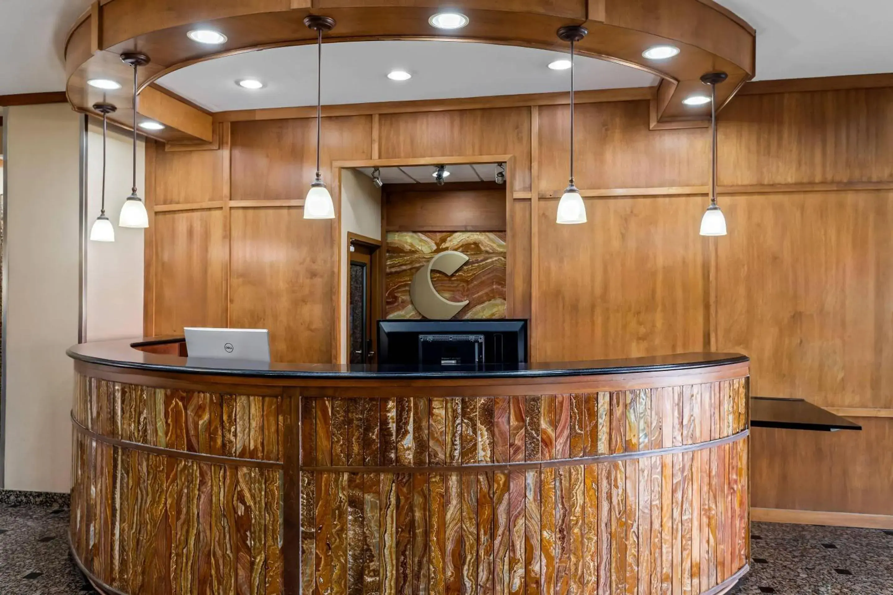 Lobby or reception in Comfort Suites Roswell North Lobby or reception in Comfort Suites Roswell North