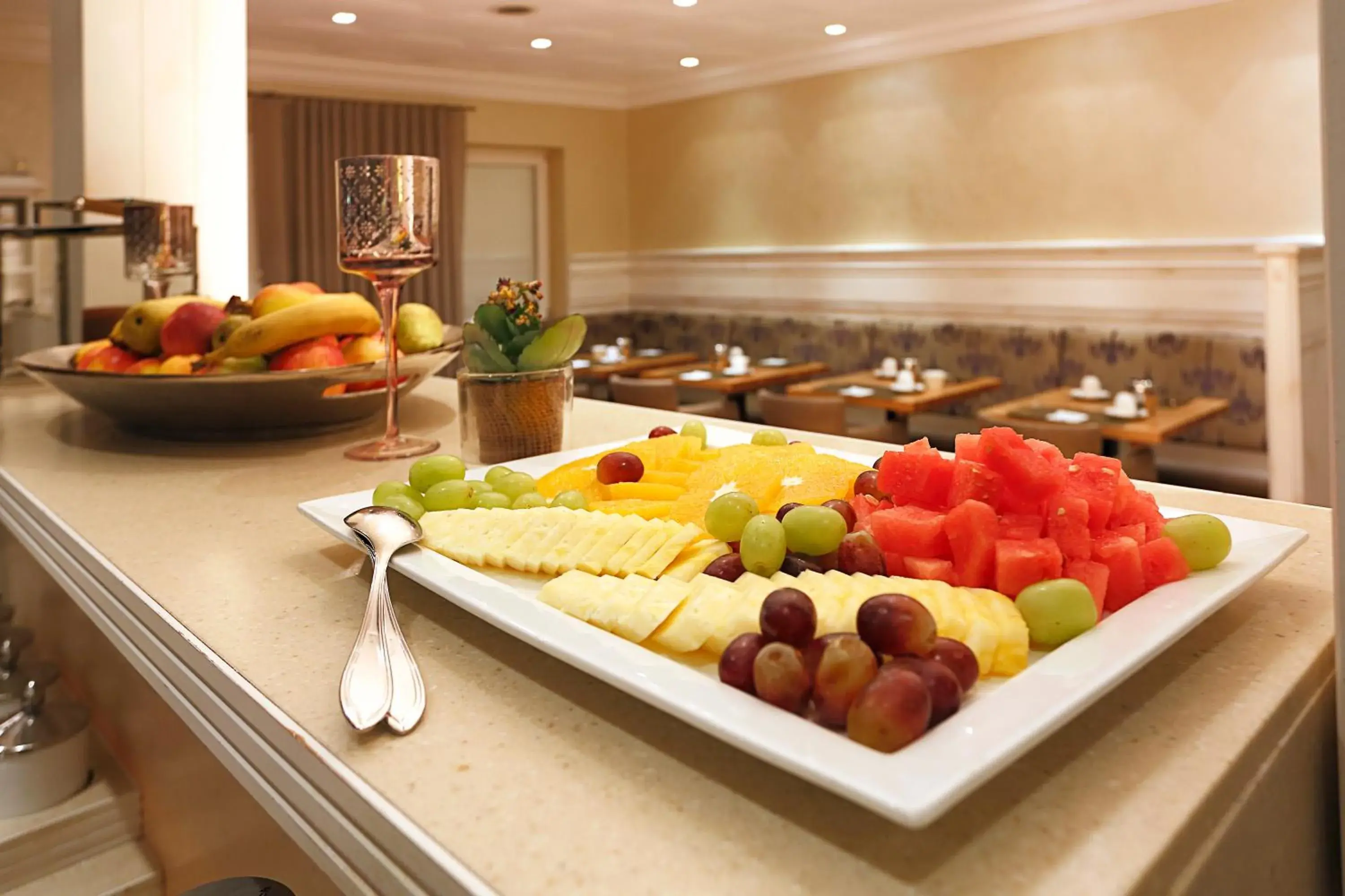 Buffet breakfast in Blesius Garten Buffet breakfast in Blesius Garten