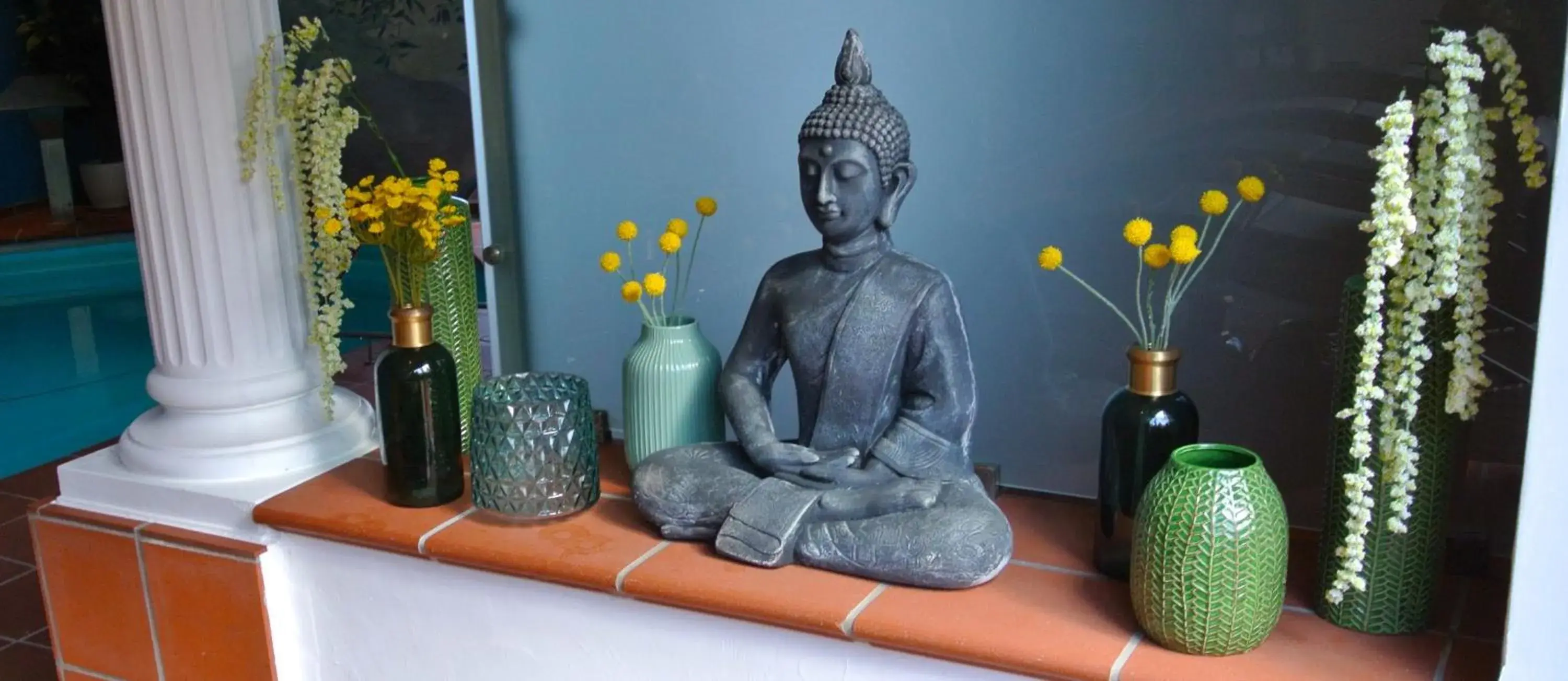 Swimming pool in Blesius Garten Swimming pool in Blesius Garten