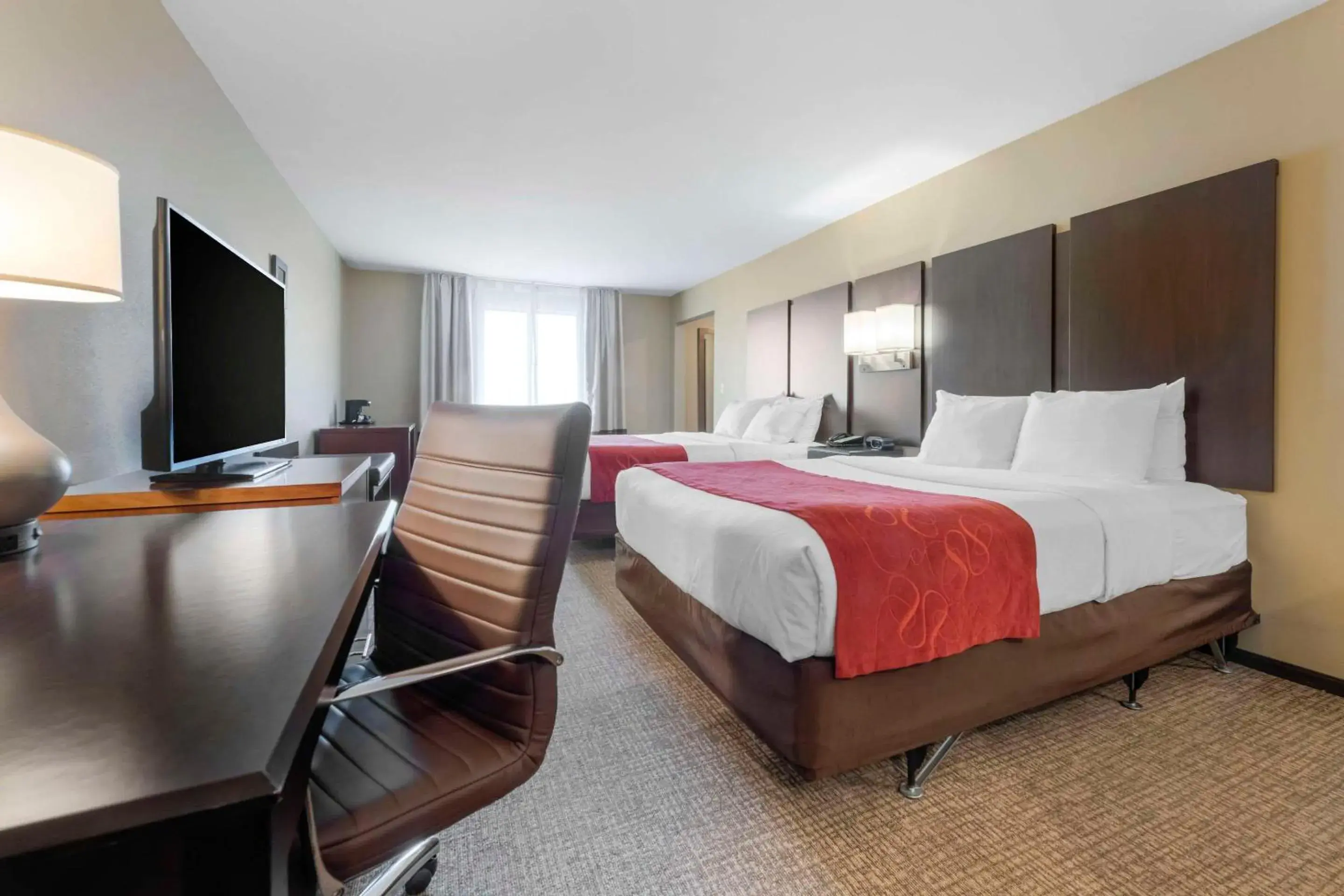 Bedroom in Comfort Suites & Conference Center Worthington Bedroom in Comfort Suites & Conference Center Worthington