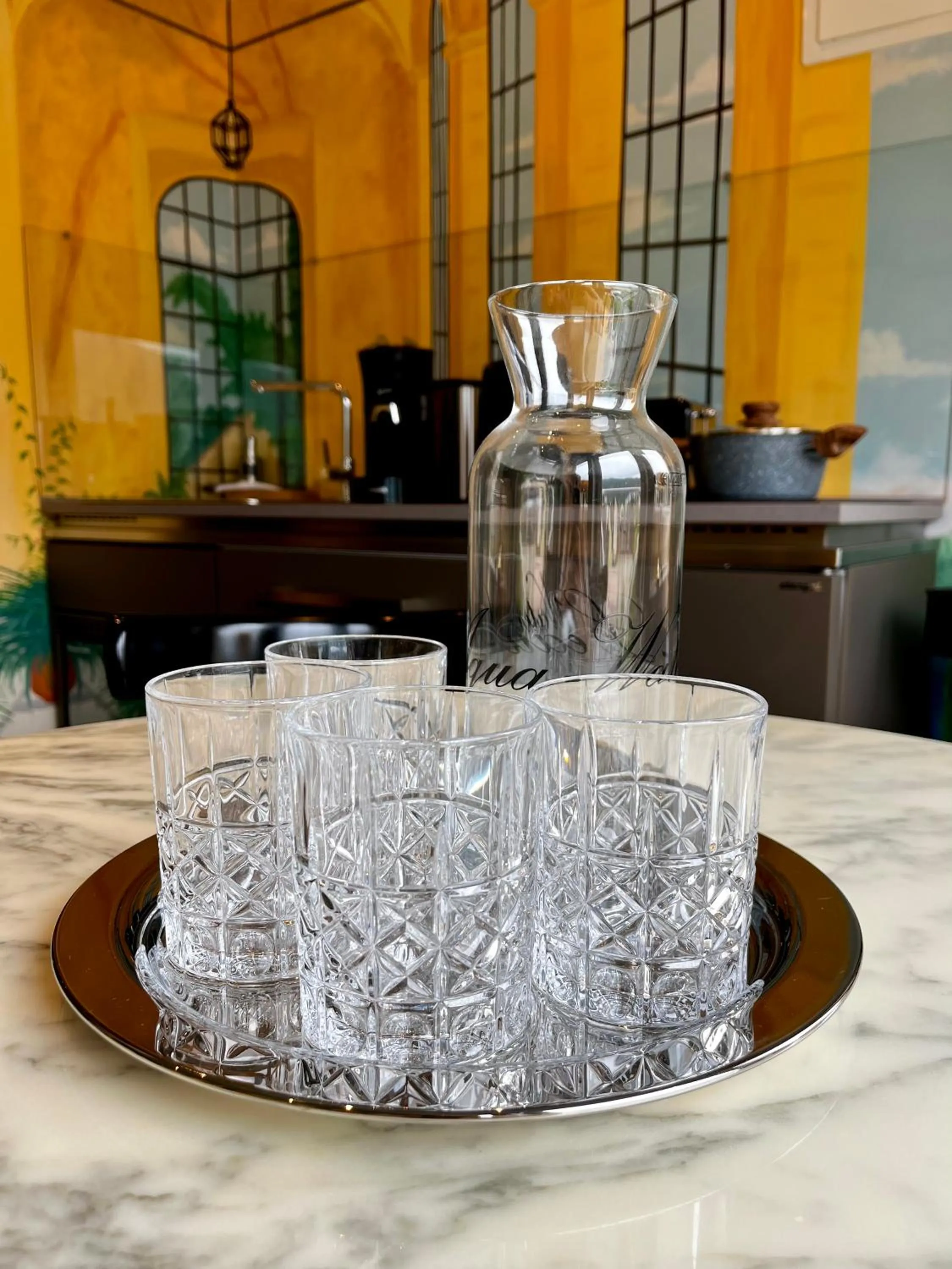 Decorative detail in PARK VILLA zentral am Mittelrhein Zimmer&Apartments Self check in Aparthotel