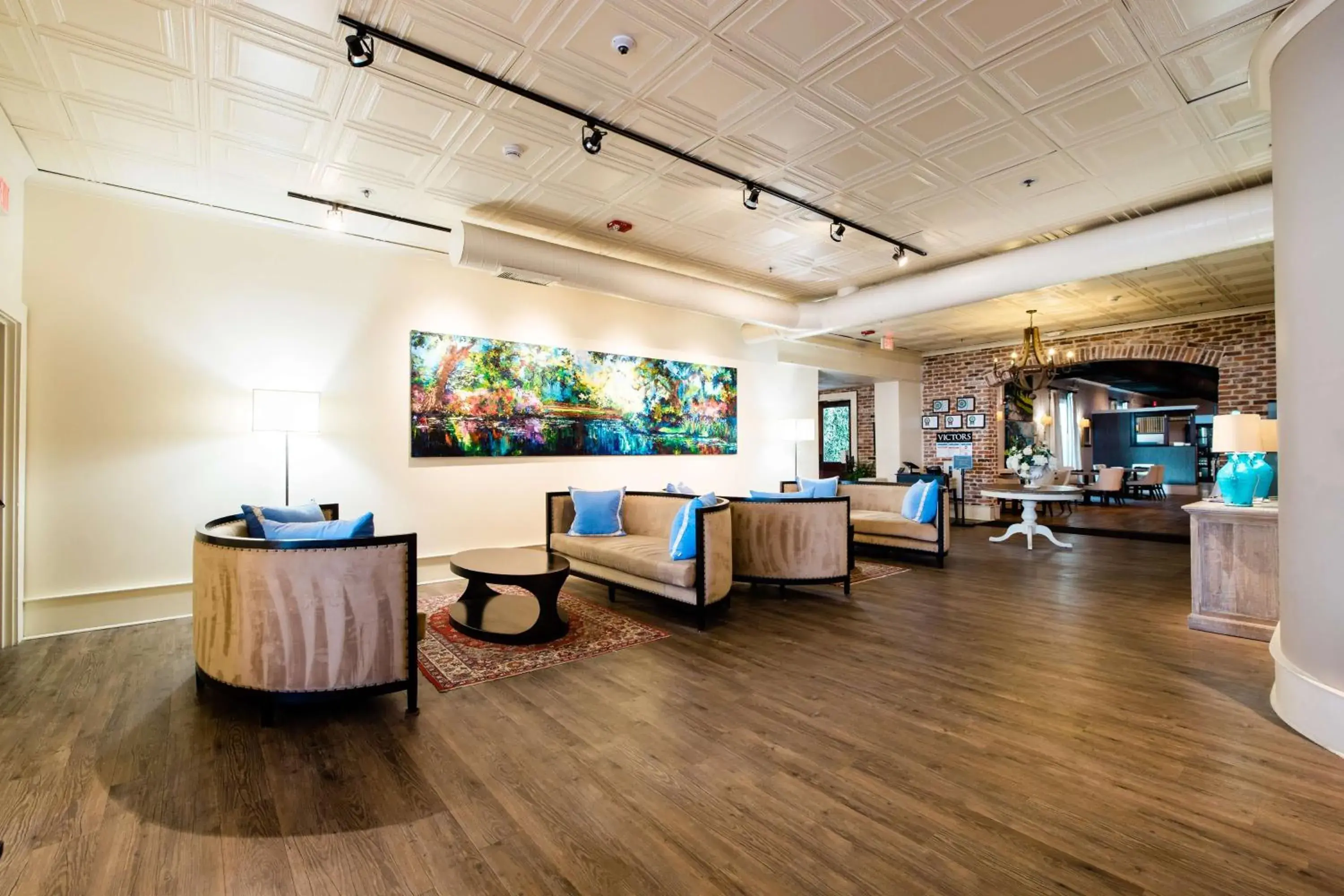 Lobby or reception in Hotel Florence, Tapestry Collection by Hilton Lobby or reception in Hotel Florence, Tapestry Collection by Hilton