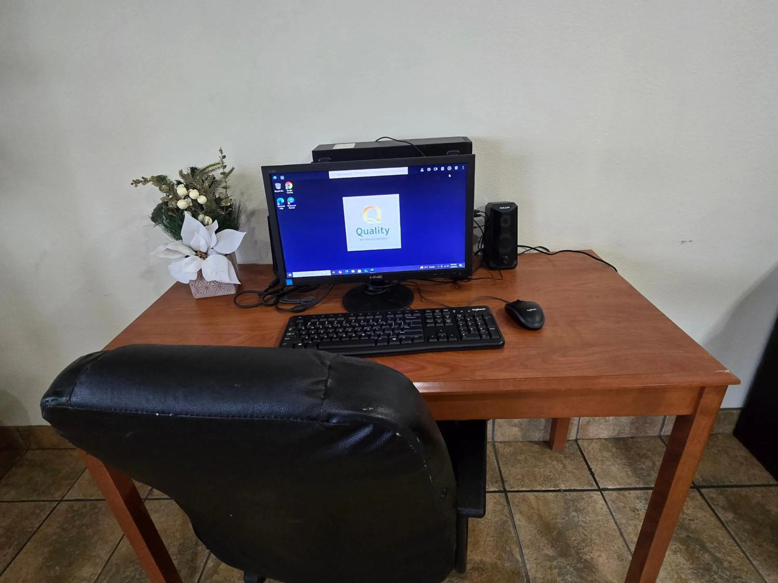 Lobby or reception in Quality Inn Durand I-69
