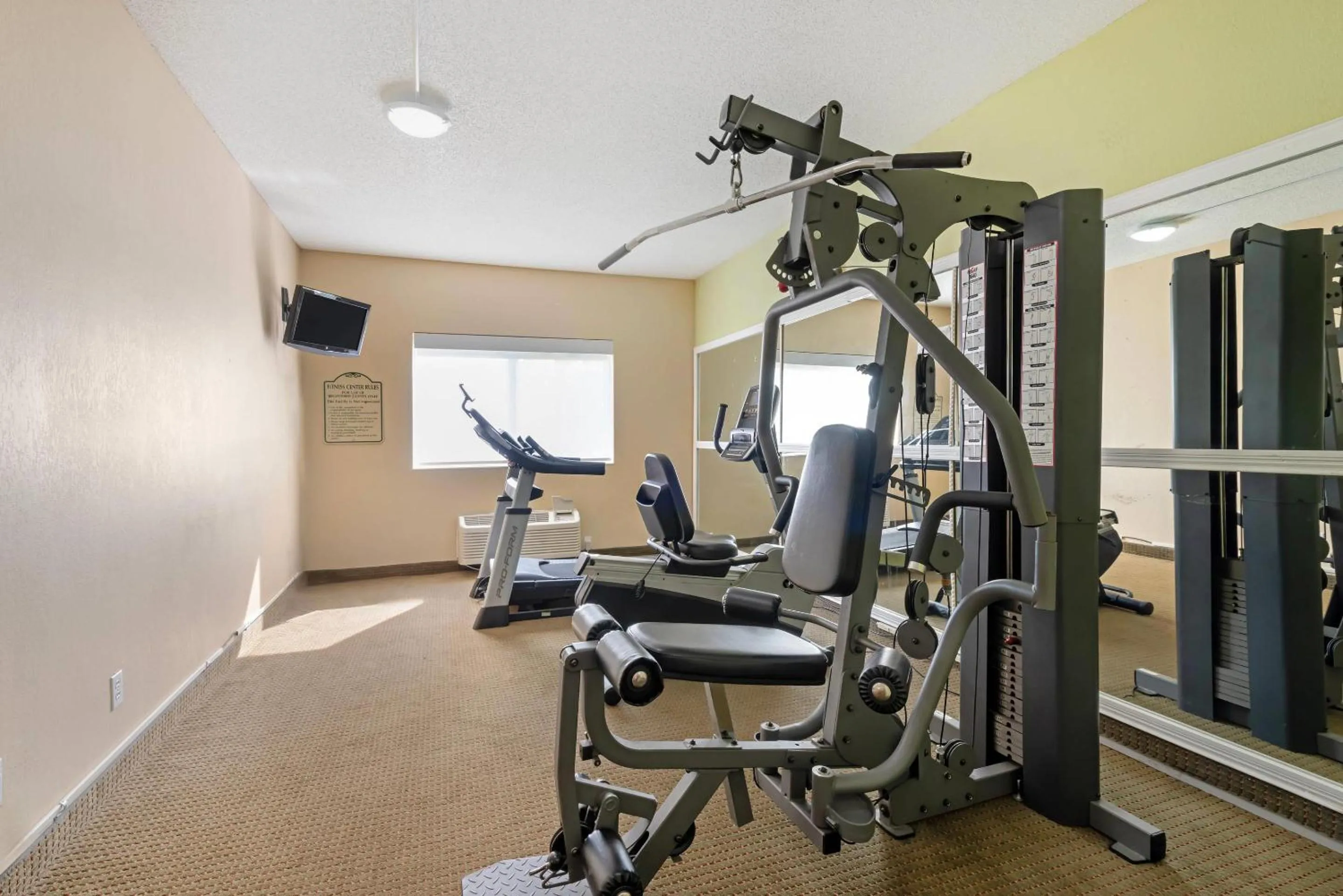 Fitness centre/facilities in Quality Inn Bemidji