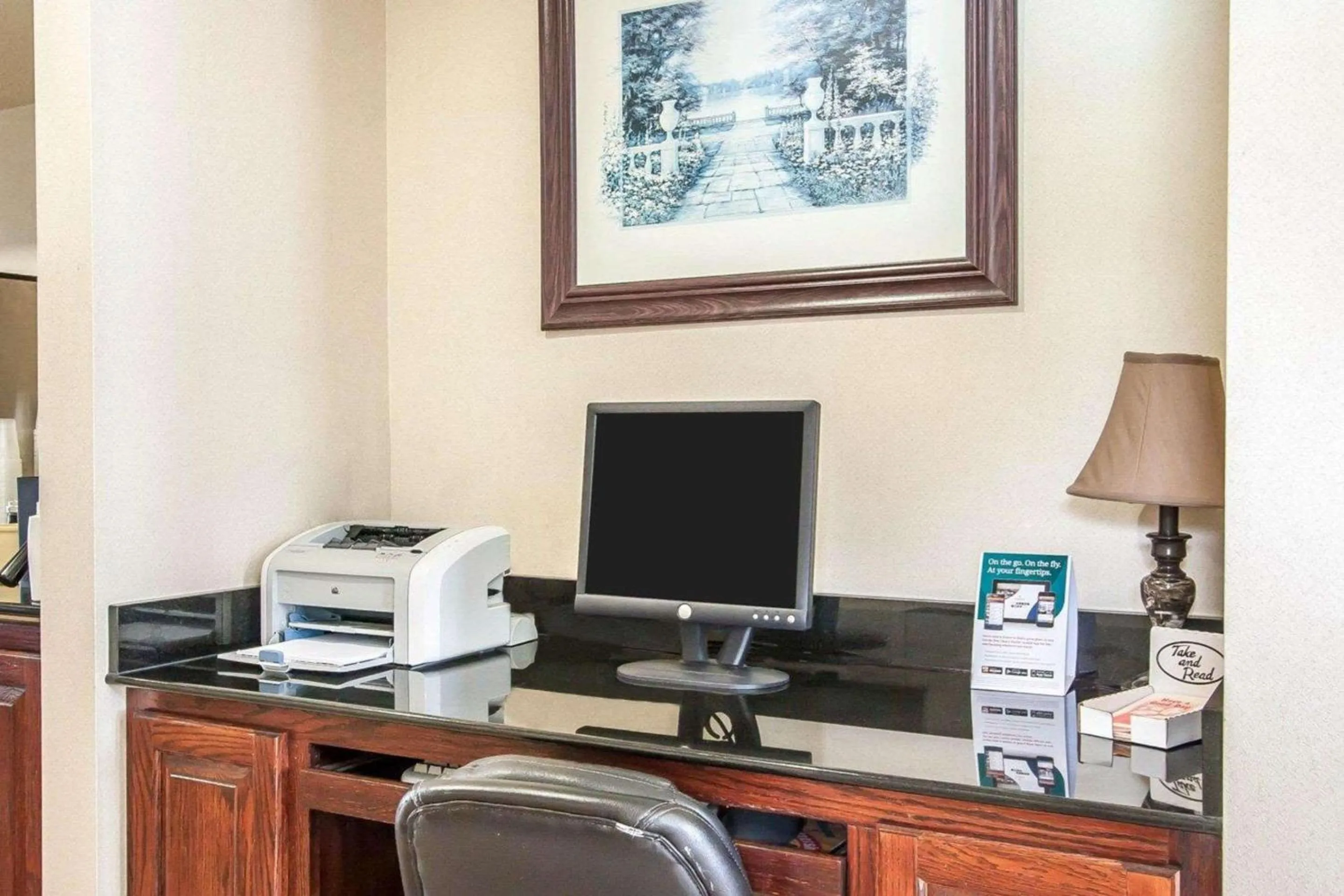 On site in Quality Inn Savannah South