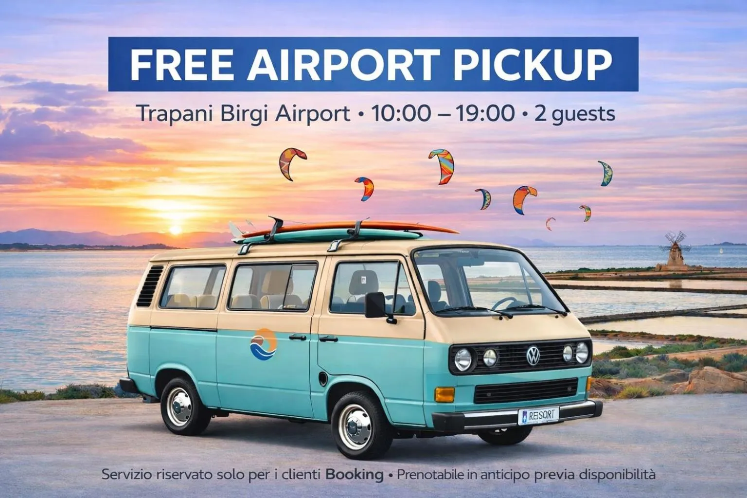 Sunset Wave - STAGNONE KITESURF VILLAGE