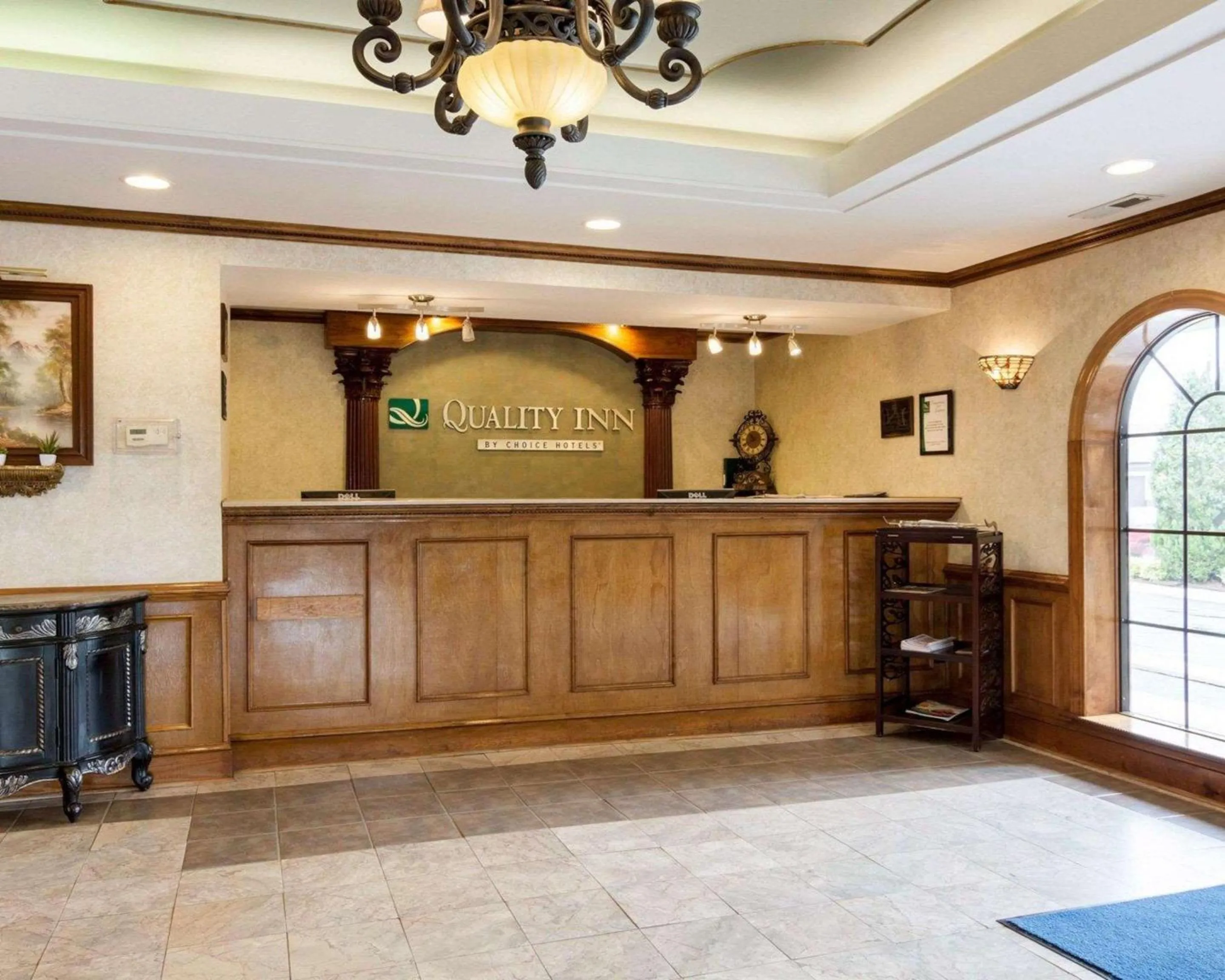 Lobby or reception in Quality Inn South Hill I-85