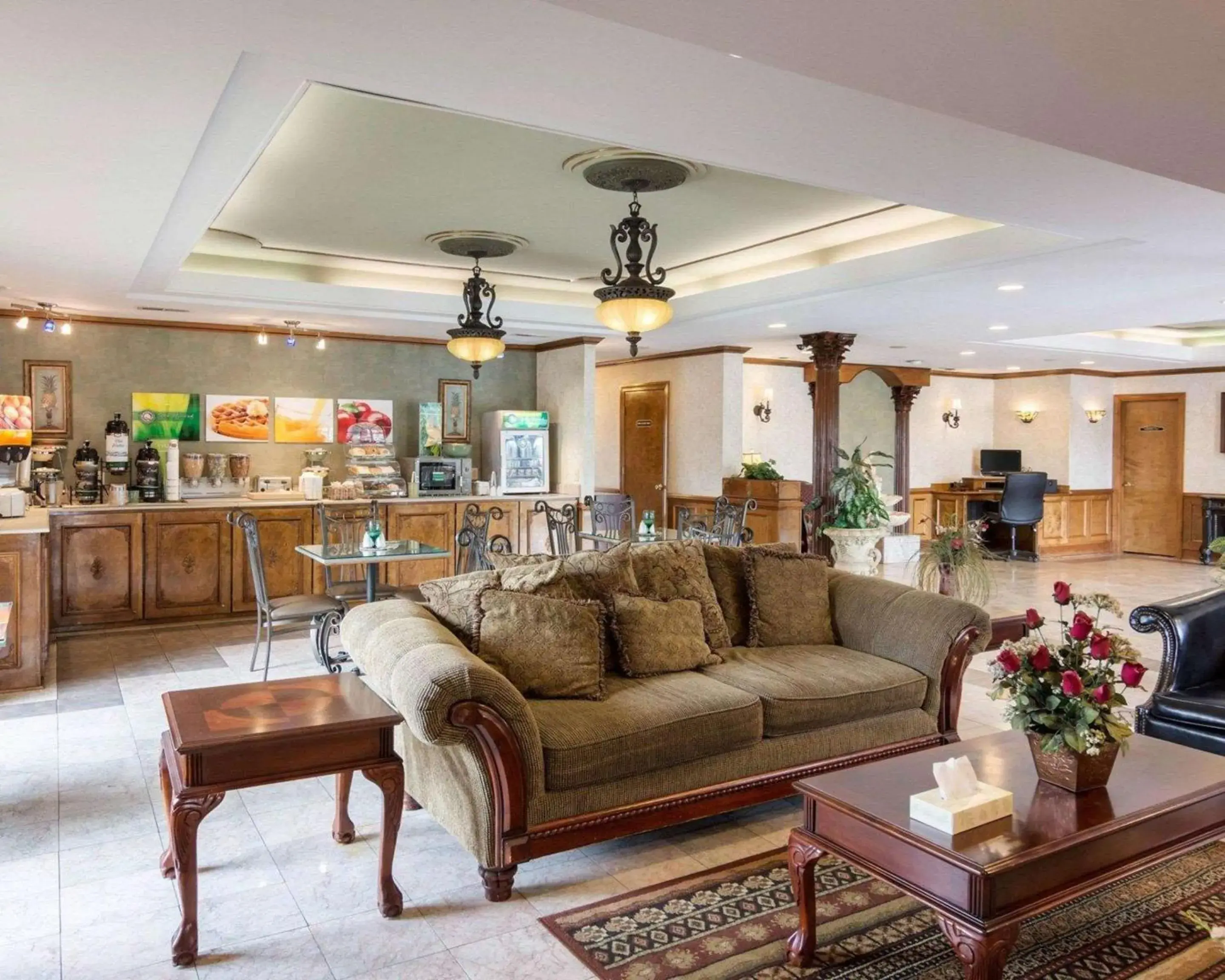 Lobby or reception in Quality Inn South Hill I-85 Lobby or reception in Quality Inn South Hill I-85