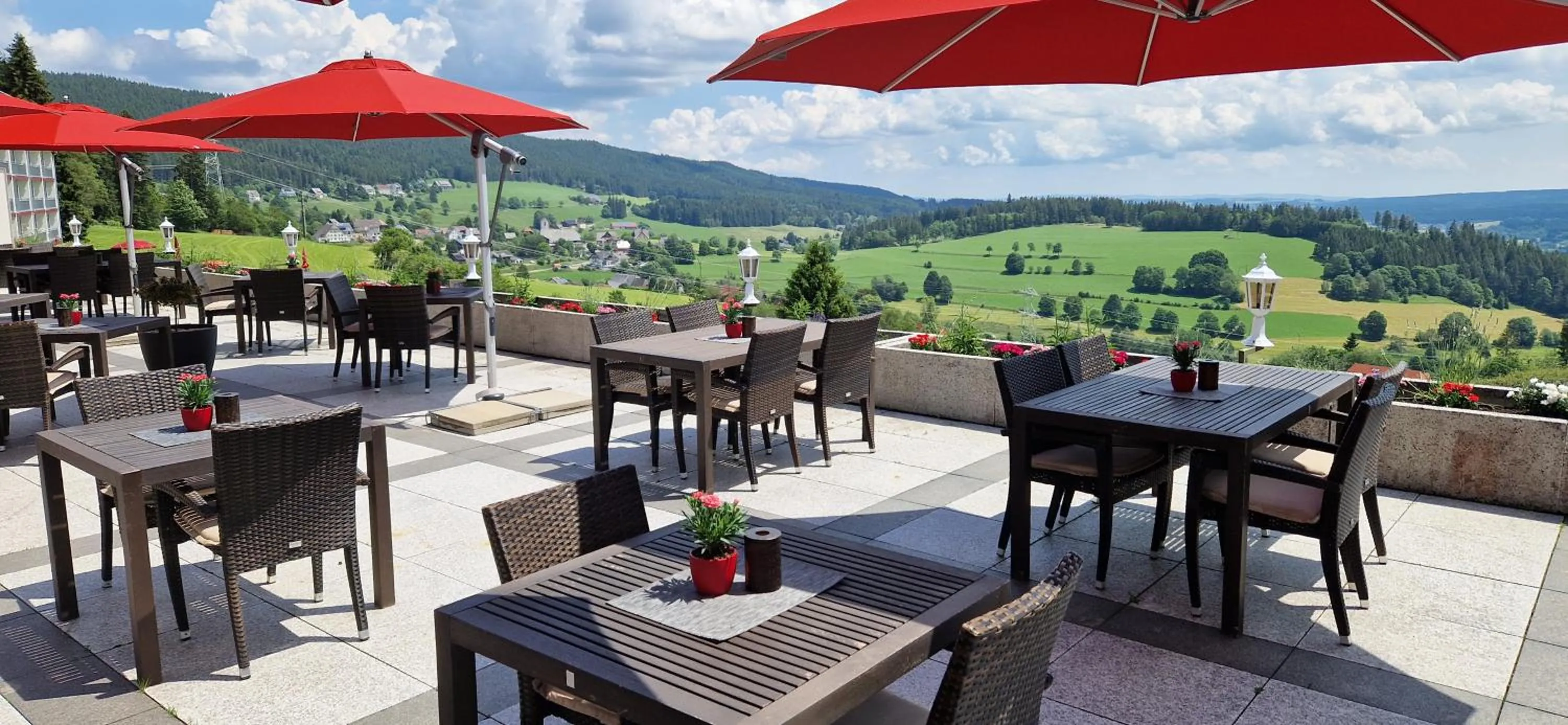 View (from property/room) in Schwarzwald Wellnesshotel SAIGERHÖH I Spa Golf & Wandern über dem Titisee