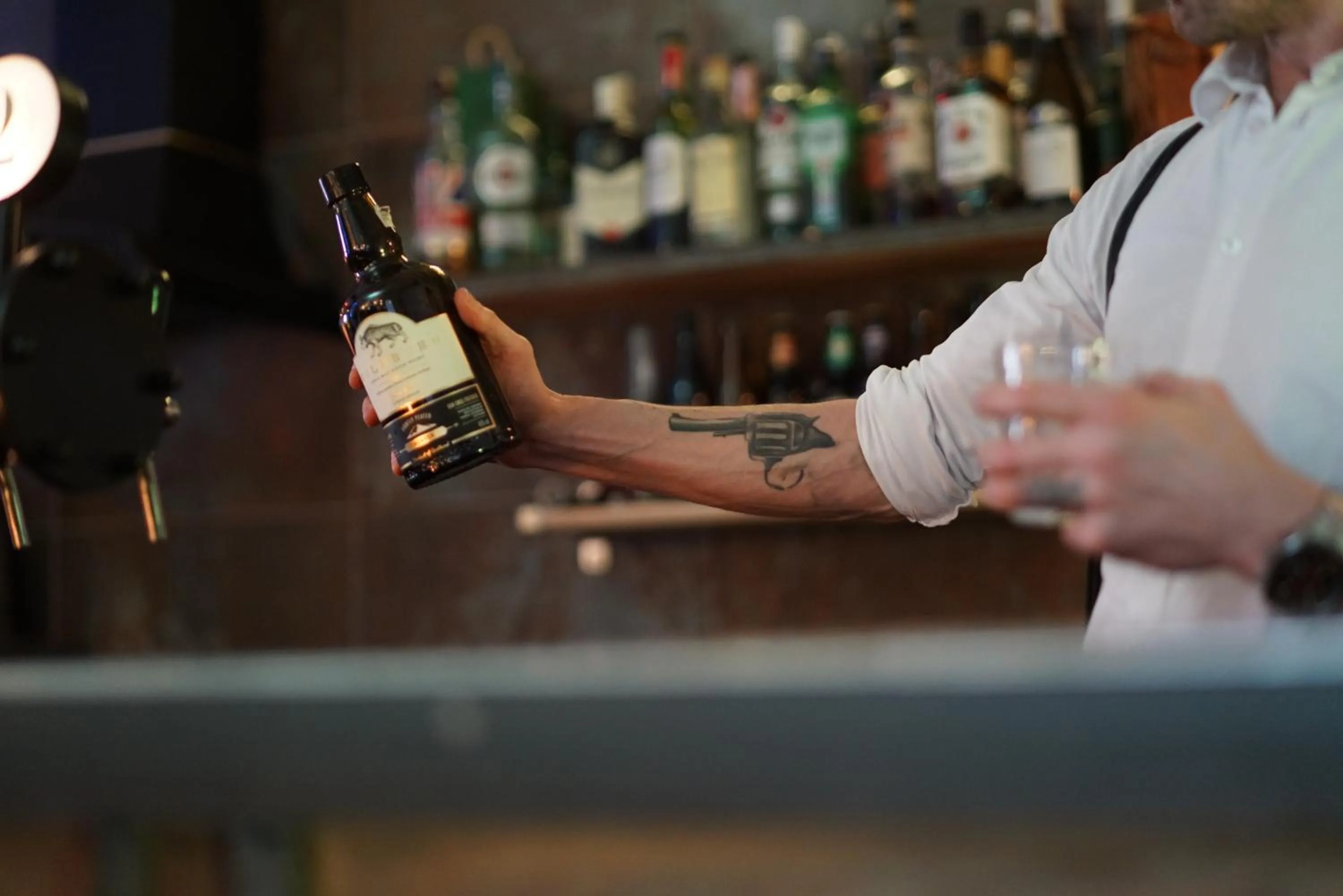 Lounge or bar in design LOFT 22