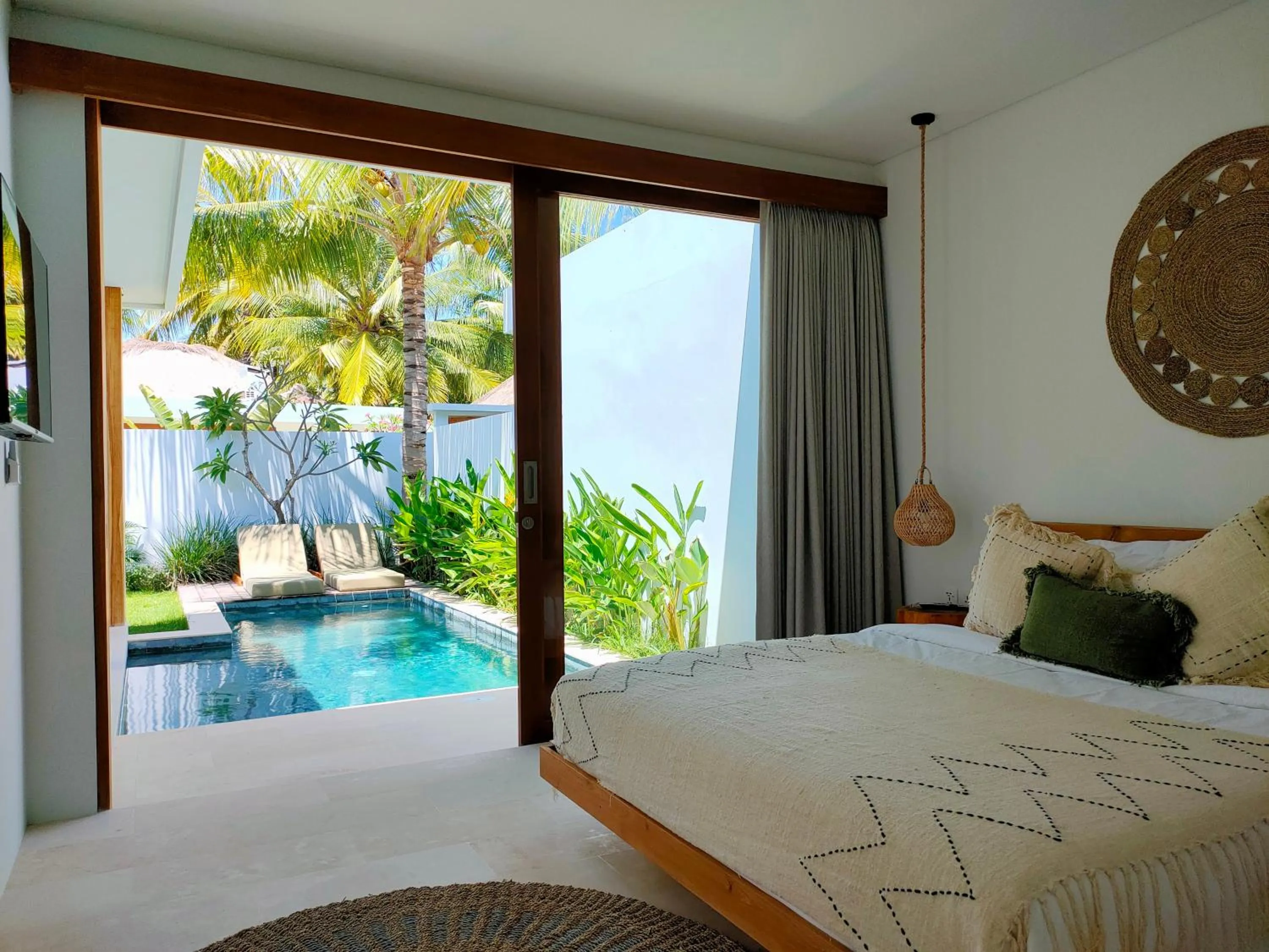 Bed in Kalea Villas