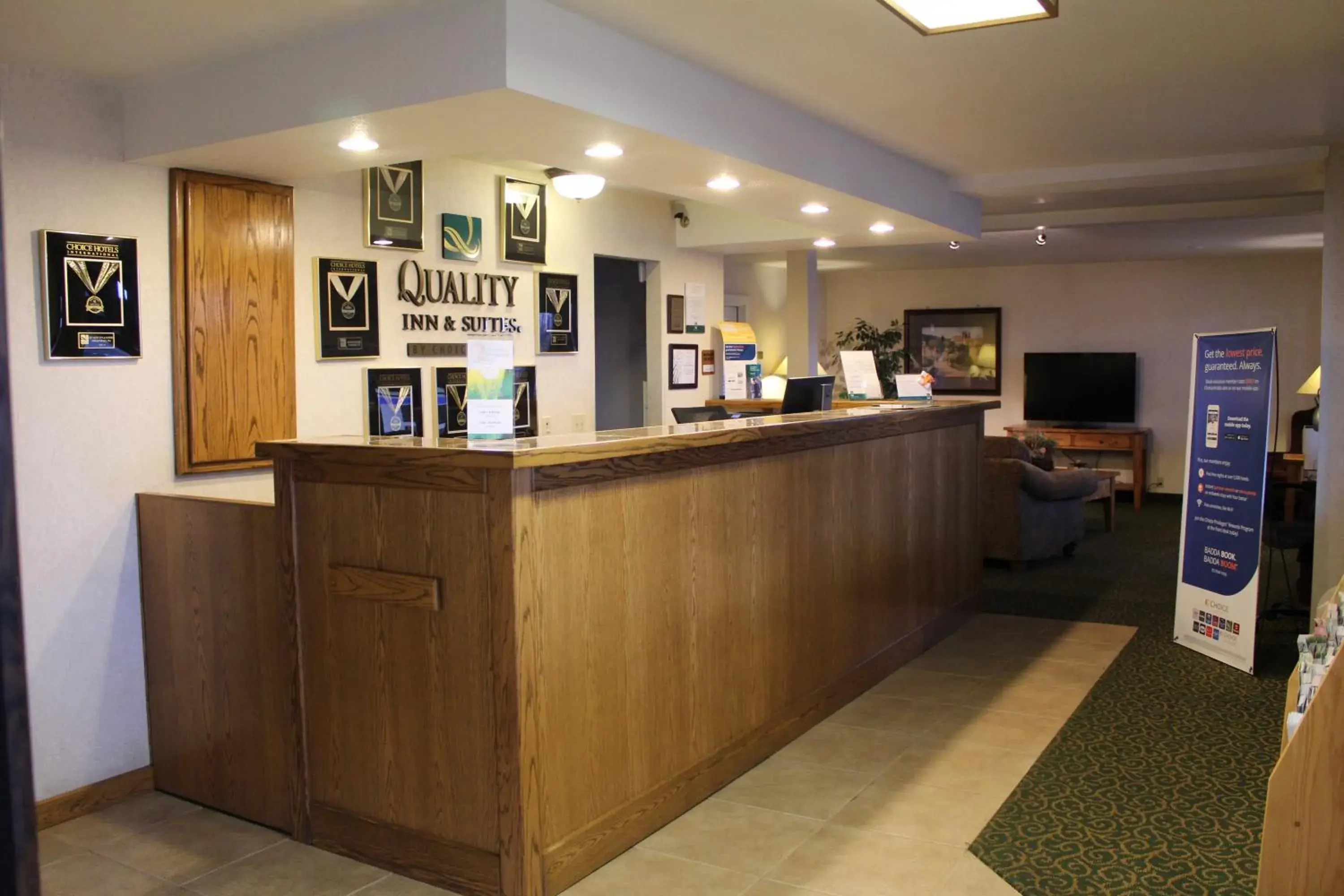 Lobby or reception in Quality Inn & Suites Goldendale Lobby or reception in Quality Inn & Suites Goldendale