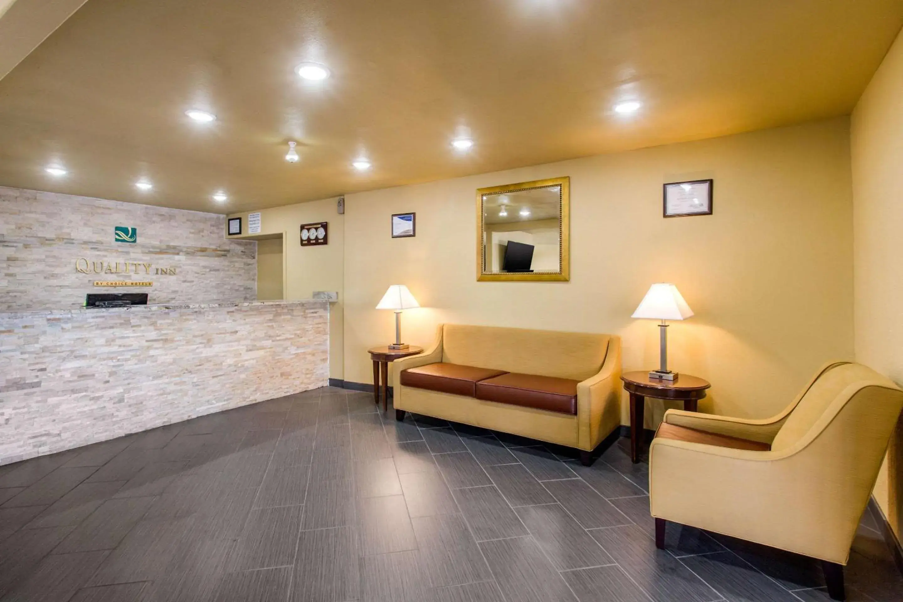 Lobby or reception in Quality Inn Stateline Lobby or reception in Quality Inn Stateline