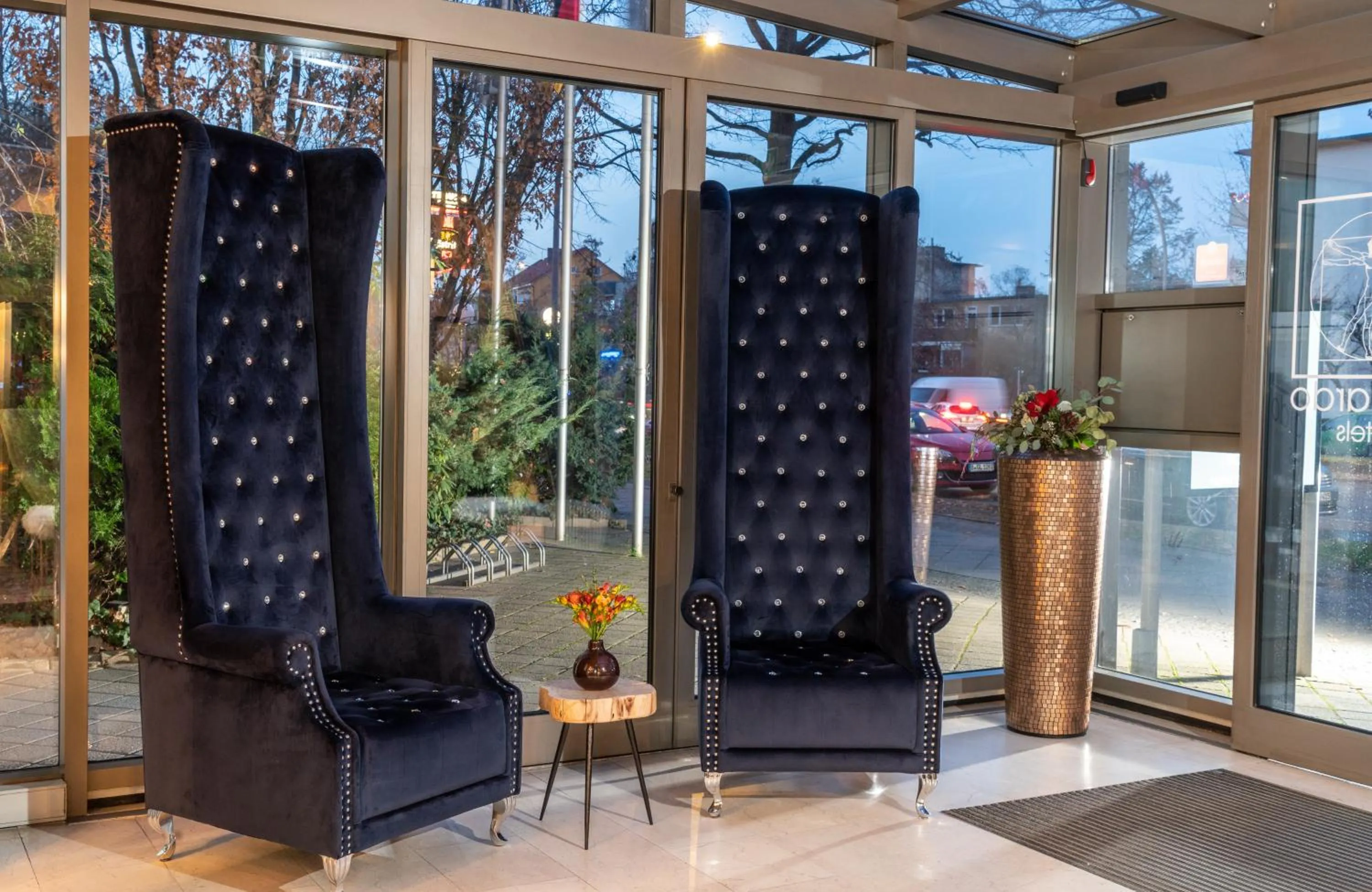 Lobby or reception in Leonardo Boutique Hotel Berlin City South