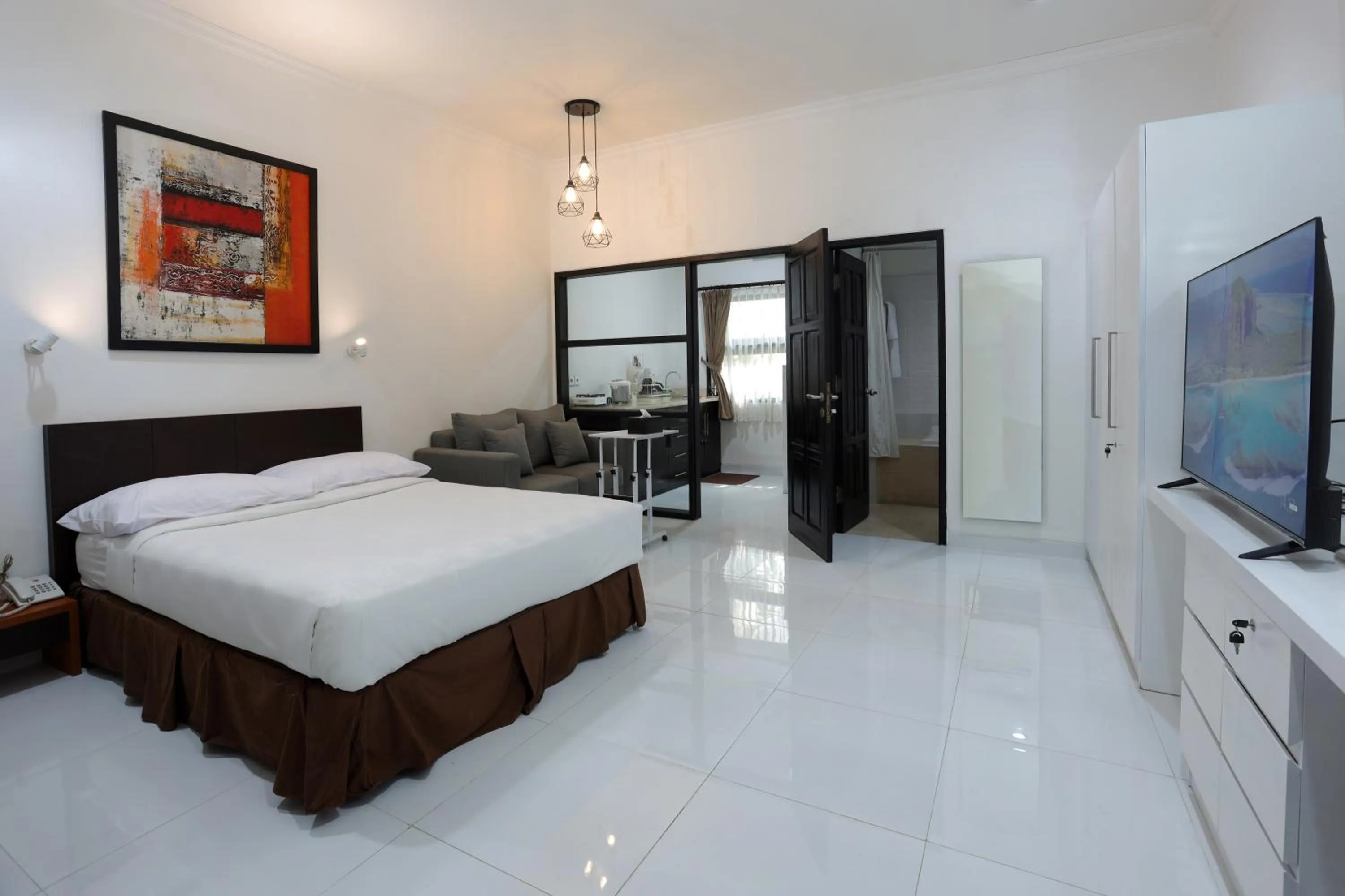 Bed in Jambuluwuk Residence Menteng