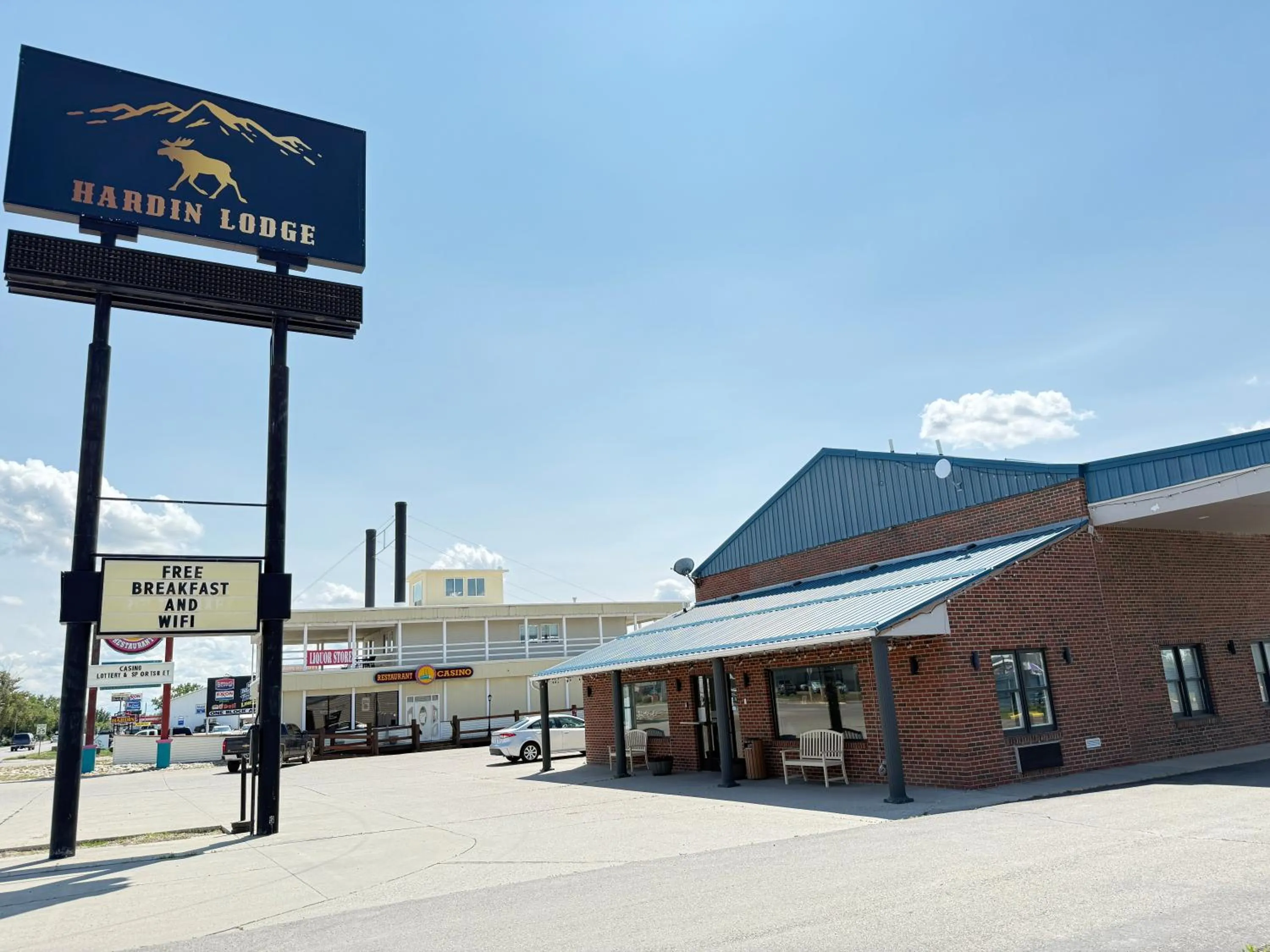 Property building in Hardin Lodge By Capital O Little Bighorn Battlefield I-90